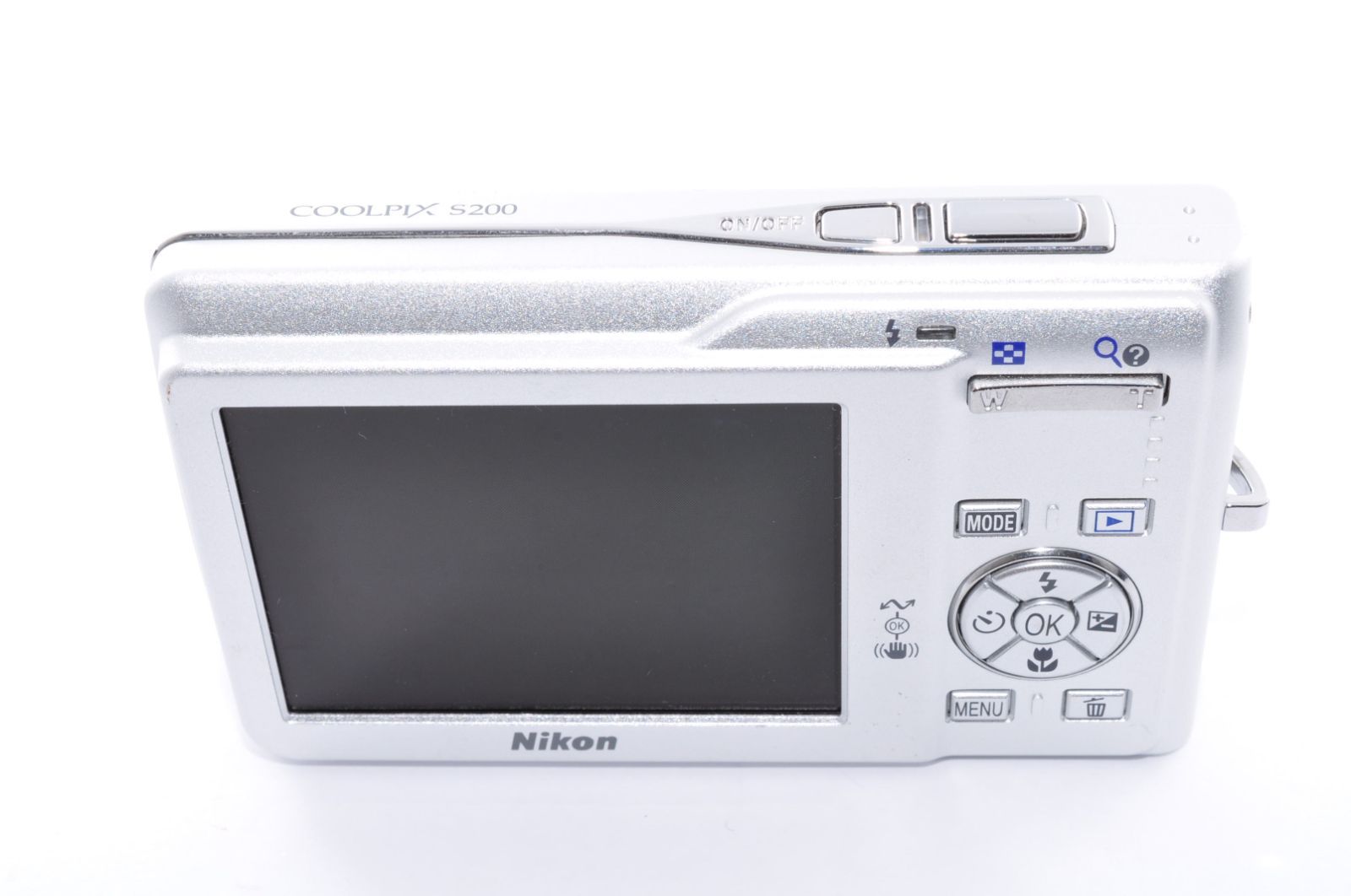 Nikon COOLPIX S200 DIGITAL Camera シルバー デジカメ デジタルカメラ