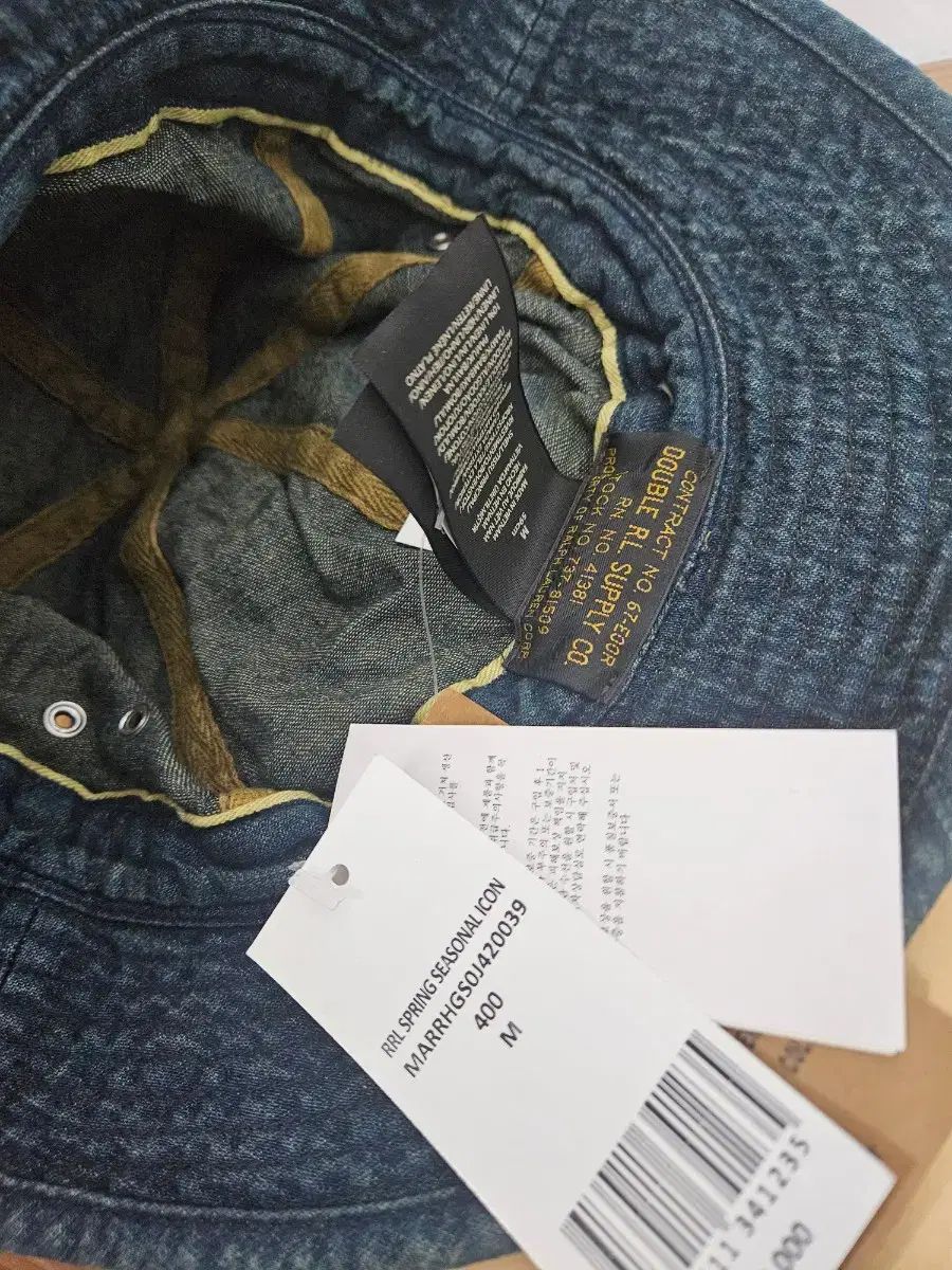 RRL(ダブルアールエル) デニム バケットハット - メルカリ