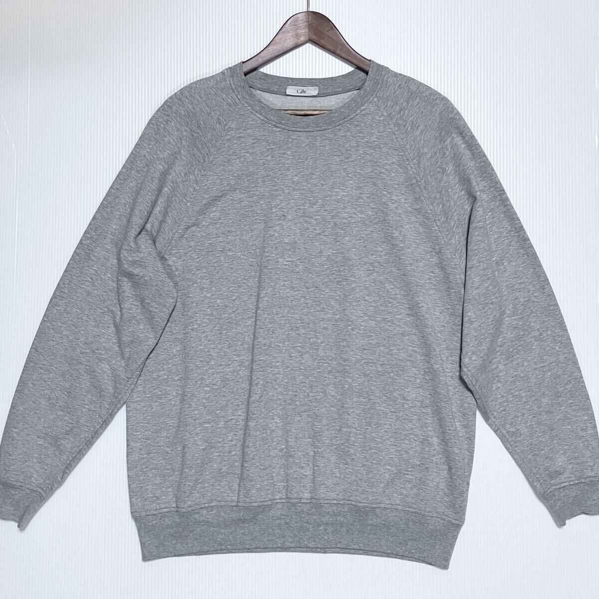 Cale カル 36G COTTON 裏毛 L/S PULLOVER 薄手 ウラケ スウェット 