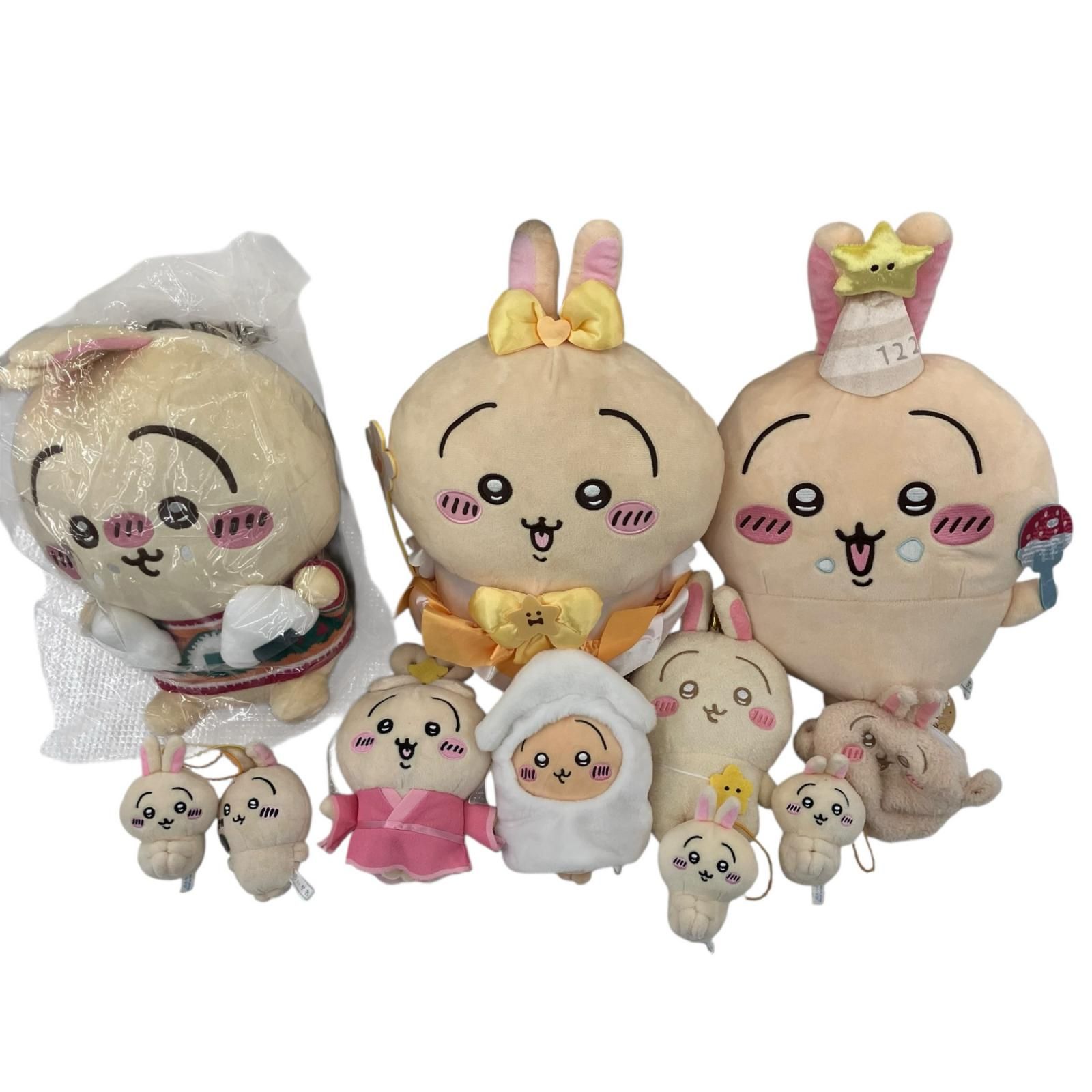 186001 ちいかわ うさぎ ぬいぐるみ まじかる 誕生日な 11点まとめ売り