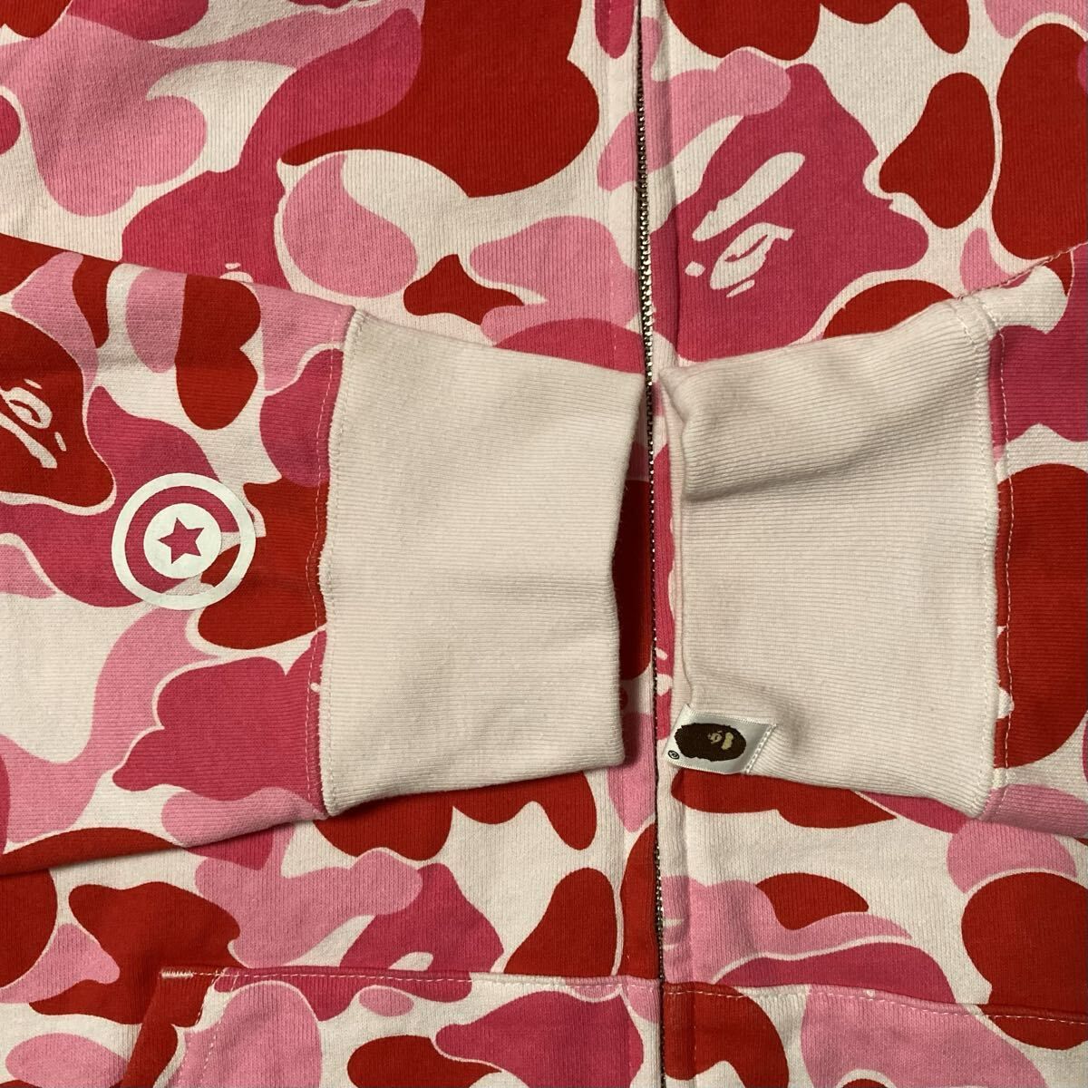 ☆2XL☆ 2ND APE Head Full Zip Hoodie a bathing ape BAPE ABC CAMO 
