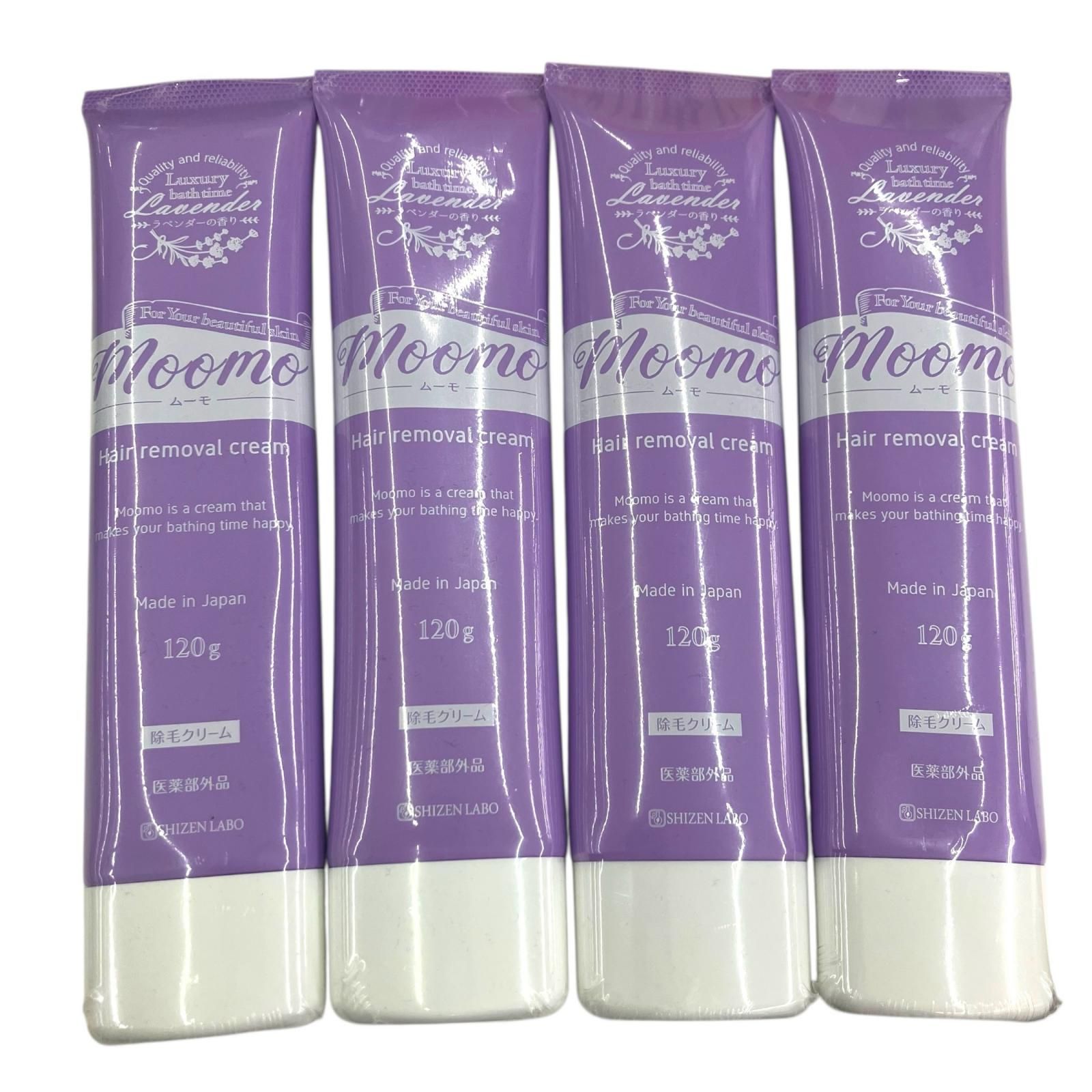 186000 新品未使用 SHIZEN LABO moomo ムーモ 除毛クリーム ラベンダー