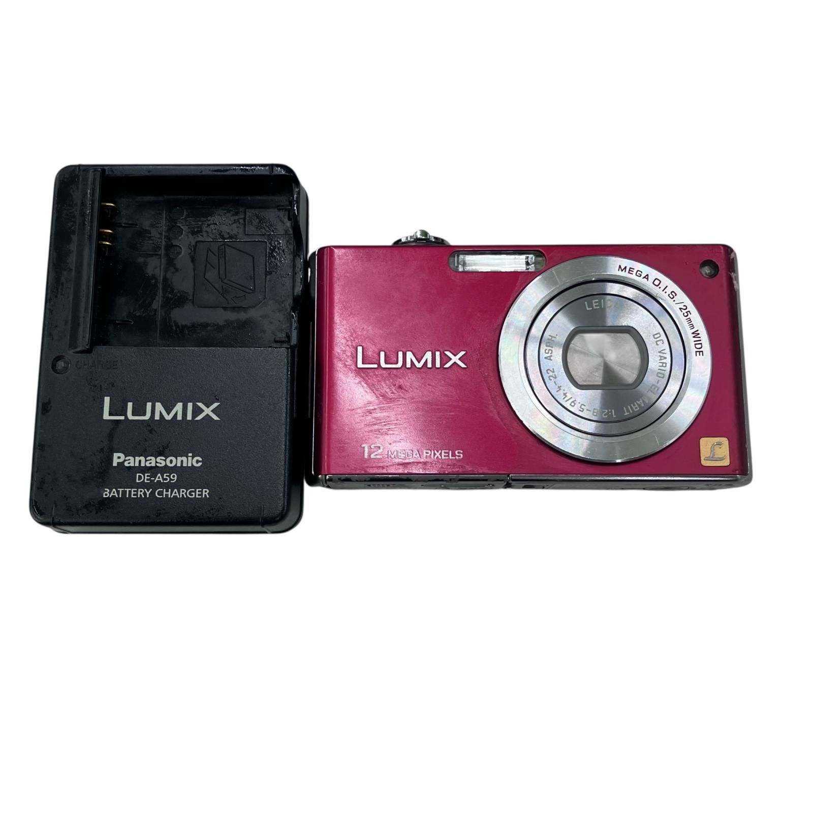 186000 Panasonic パナソニック LUMIX コンデジ ピンク DMC-FX40