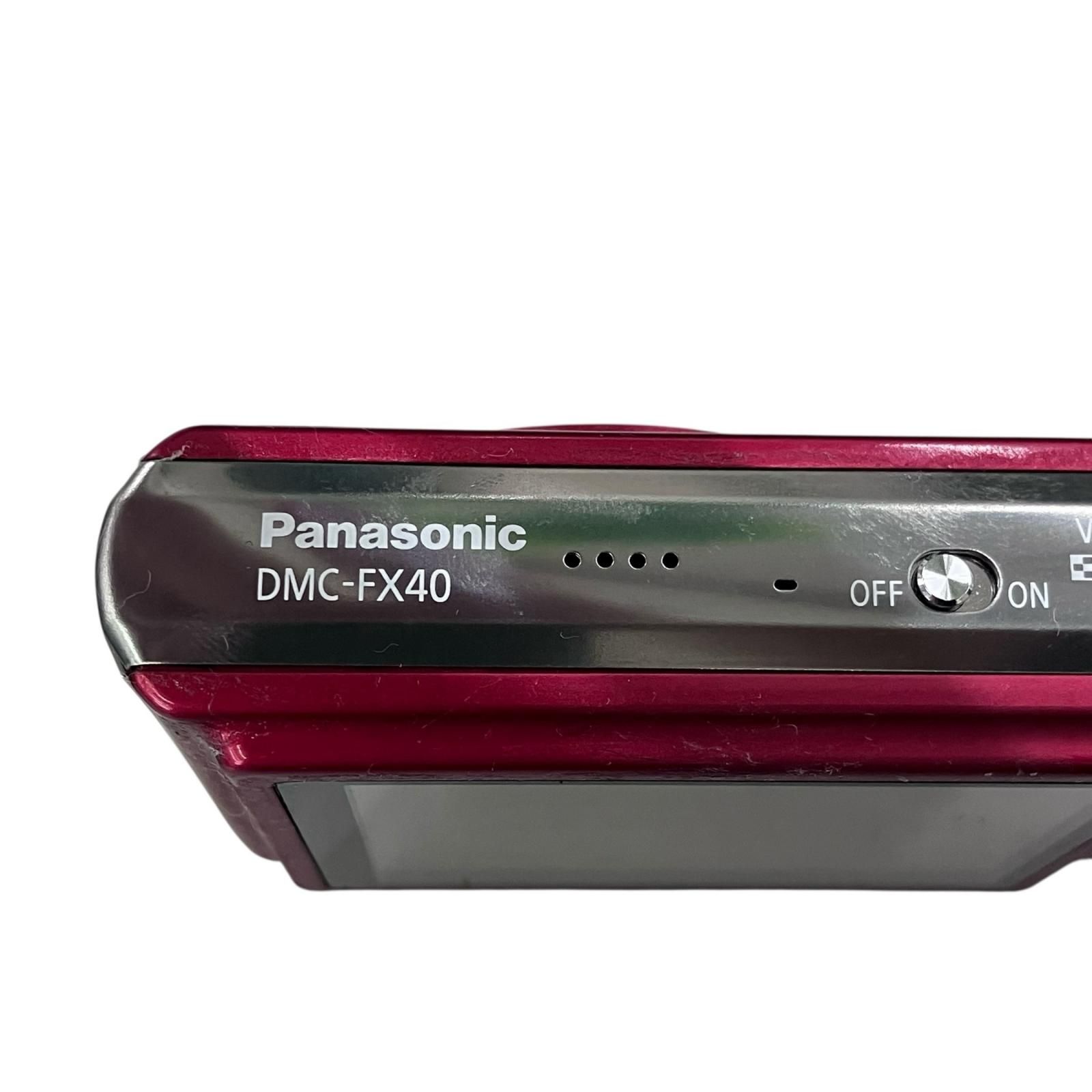 186000 Panasonic パナソニック LUMIX コンデジ ピンク DMC-FX40