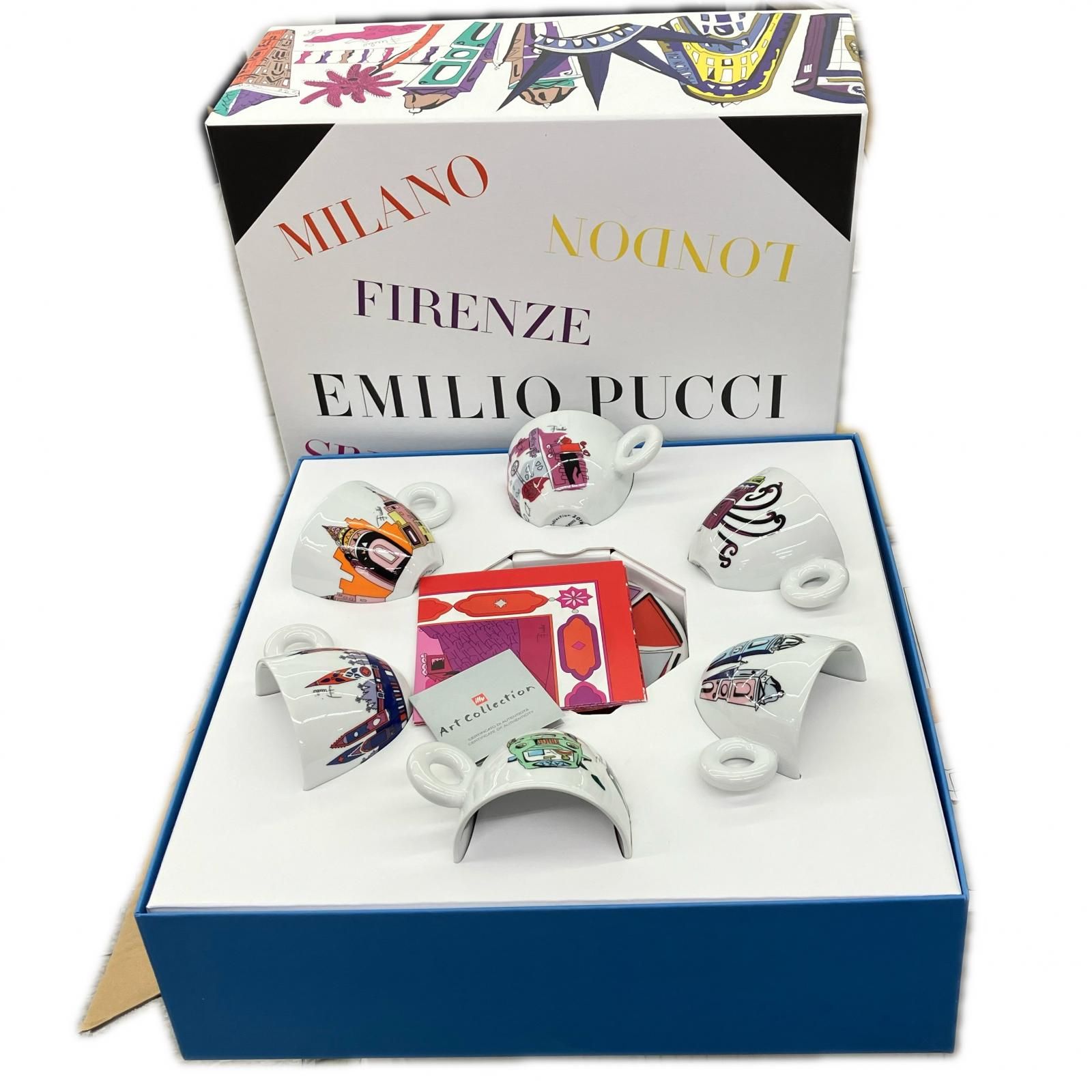 186000 Emilio Pucci エミリオ・プッチ アートコレクション コーヒー