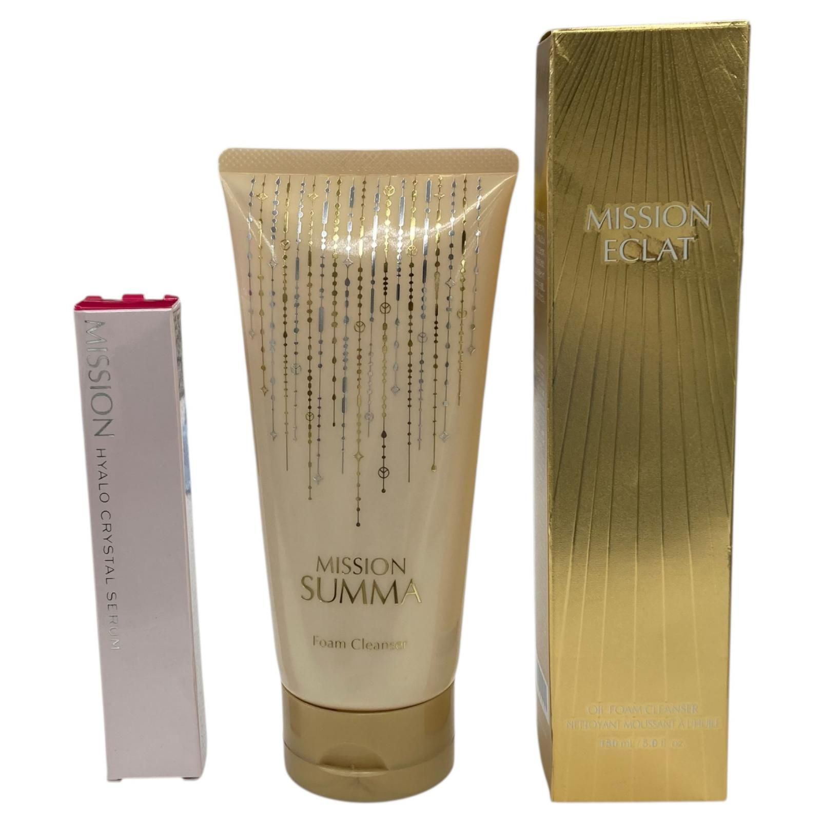 186000 新品未使用 FMG MISSION ミッション 洗顔料＆美容液 3点まとめ