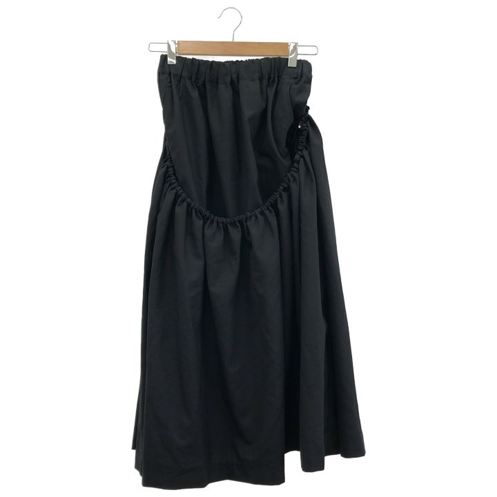 noir kei ninomiya (ノワールケイニノミヤ)ウールトロスカートブラック