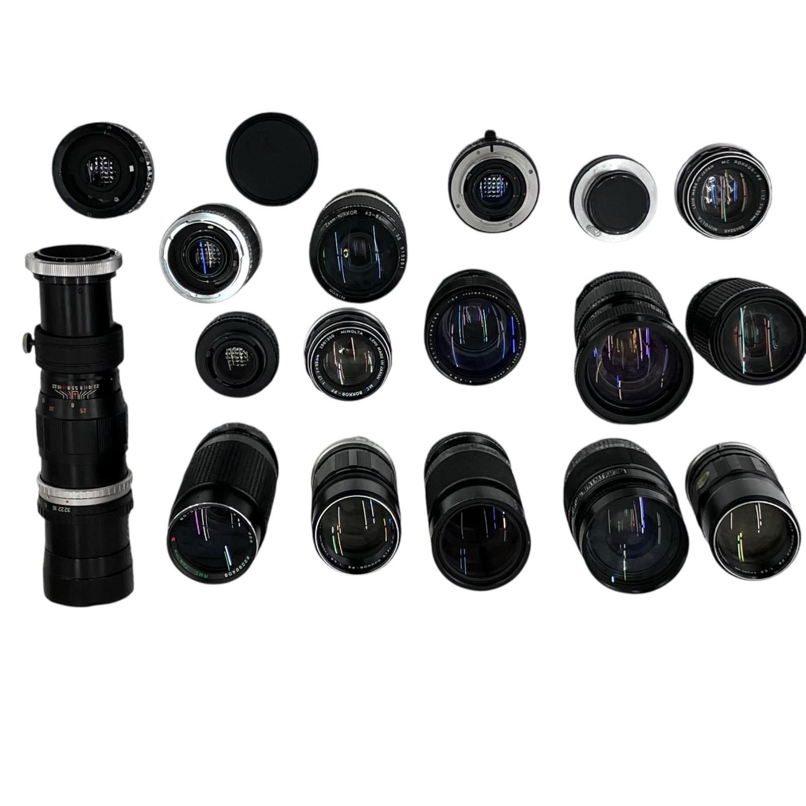 カメラ レンズセット ジャンク品 186000 ジャンク カメラレンズ ☆まとめ売り☆ - メルカリ