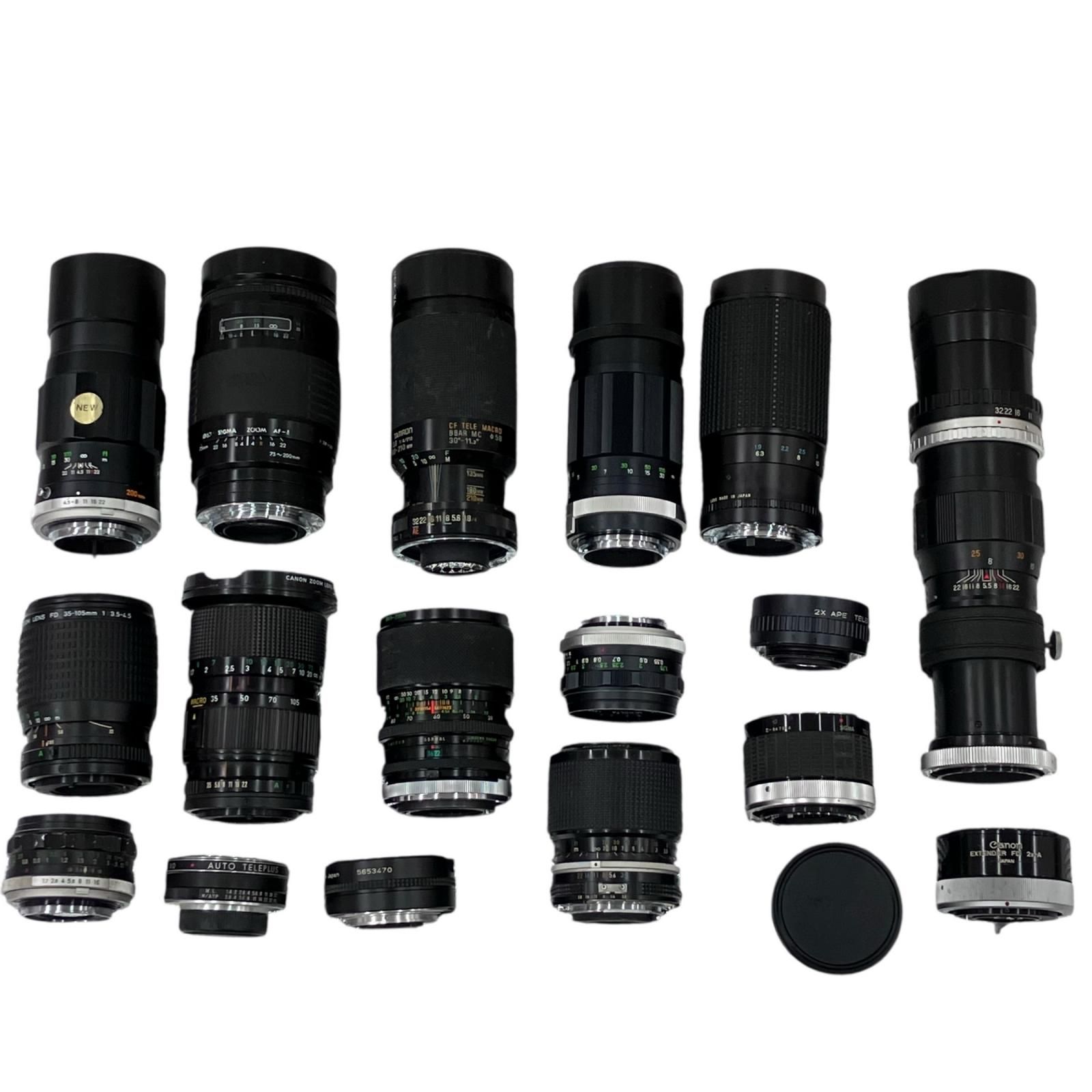 186000 ジャンク カメラレンズ ☆まとめ売り☆ - メルカリ