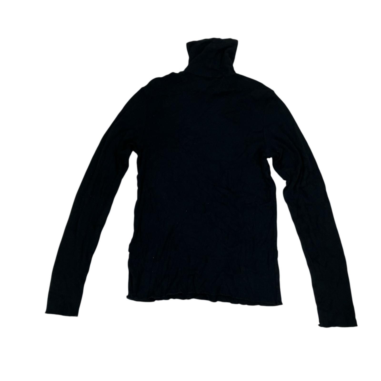 ラルフローレンスポーツ　タートルネック　刺繍　ブラック　コットン100% 186000 RALPH LAUREN SPORT ラルフローレンスポーツ タートルネック