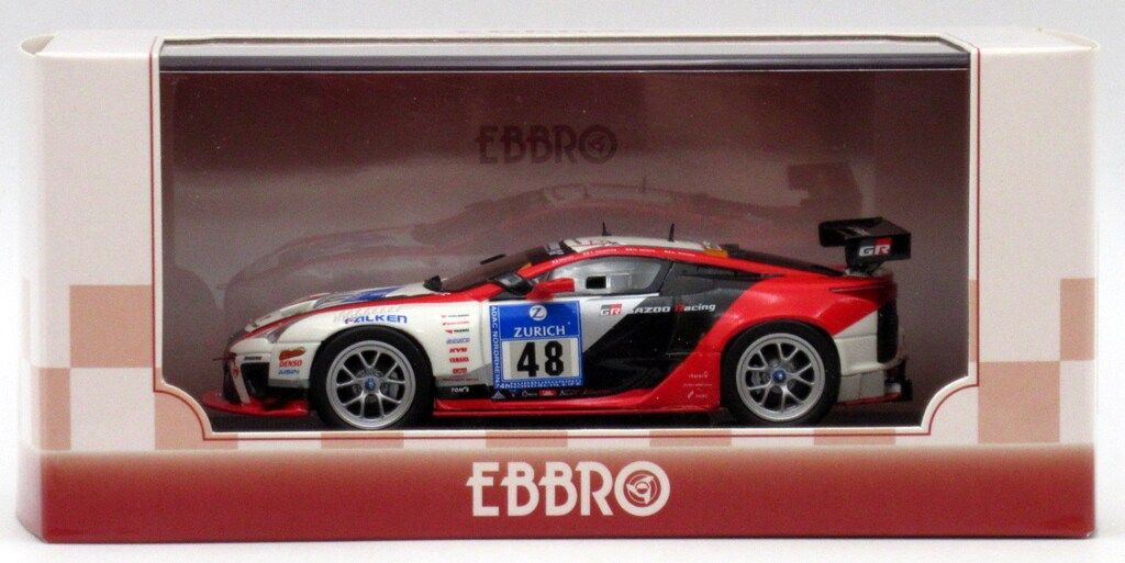 エムエムピー 1/43 EBBRO LEXUS LFA Nurburgring 24-hour Race 2014 No