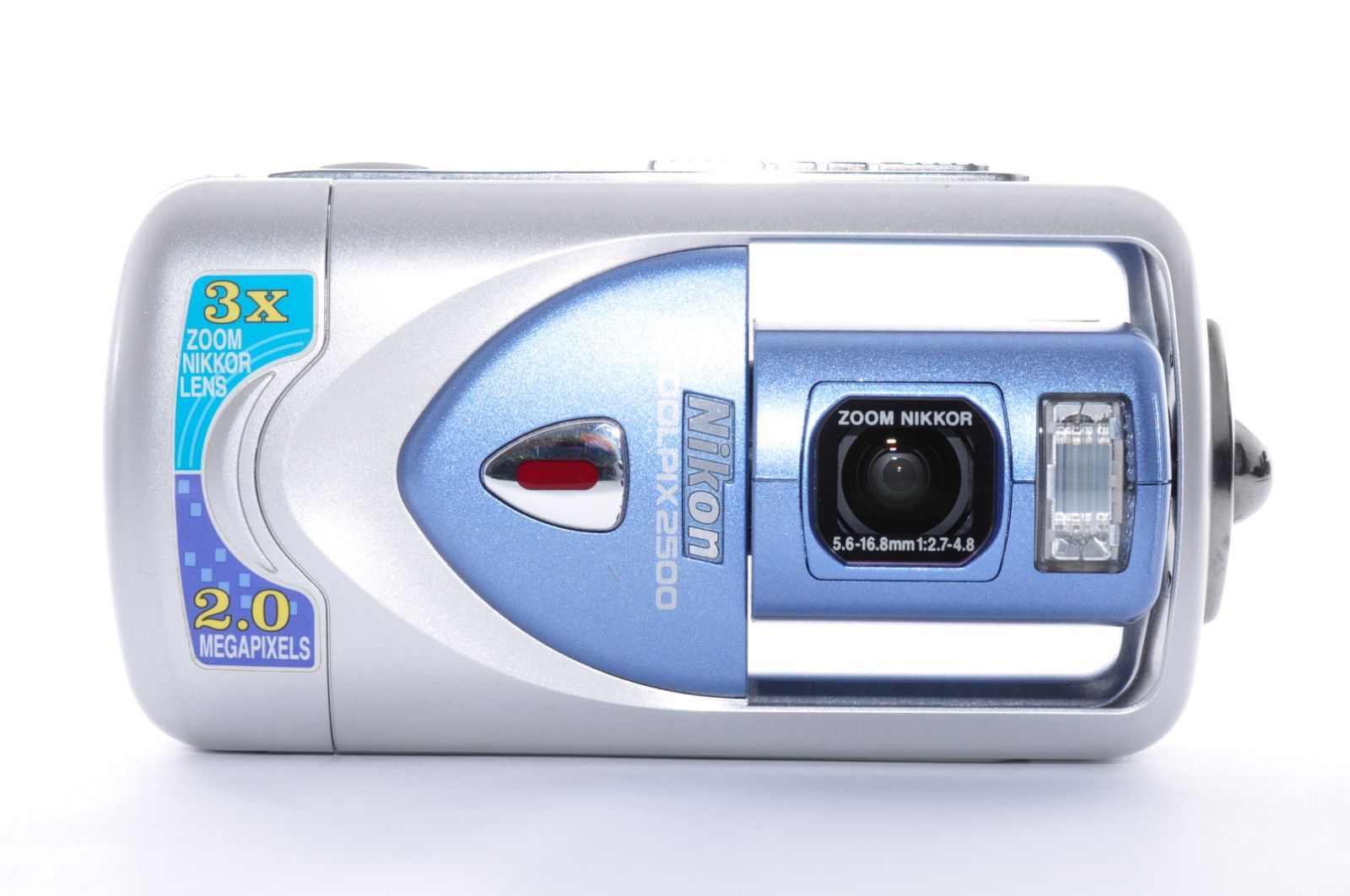 動作確認済 Nikon coolpix E2500 レトロ デジカメ Nikon COOLPIX E2500 DIGITAL Camera シルバー デジカメ デジタル