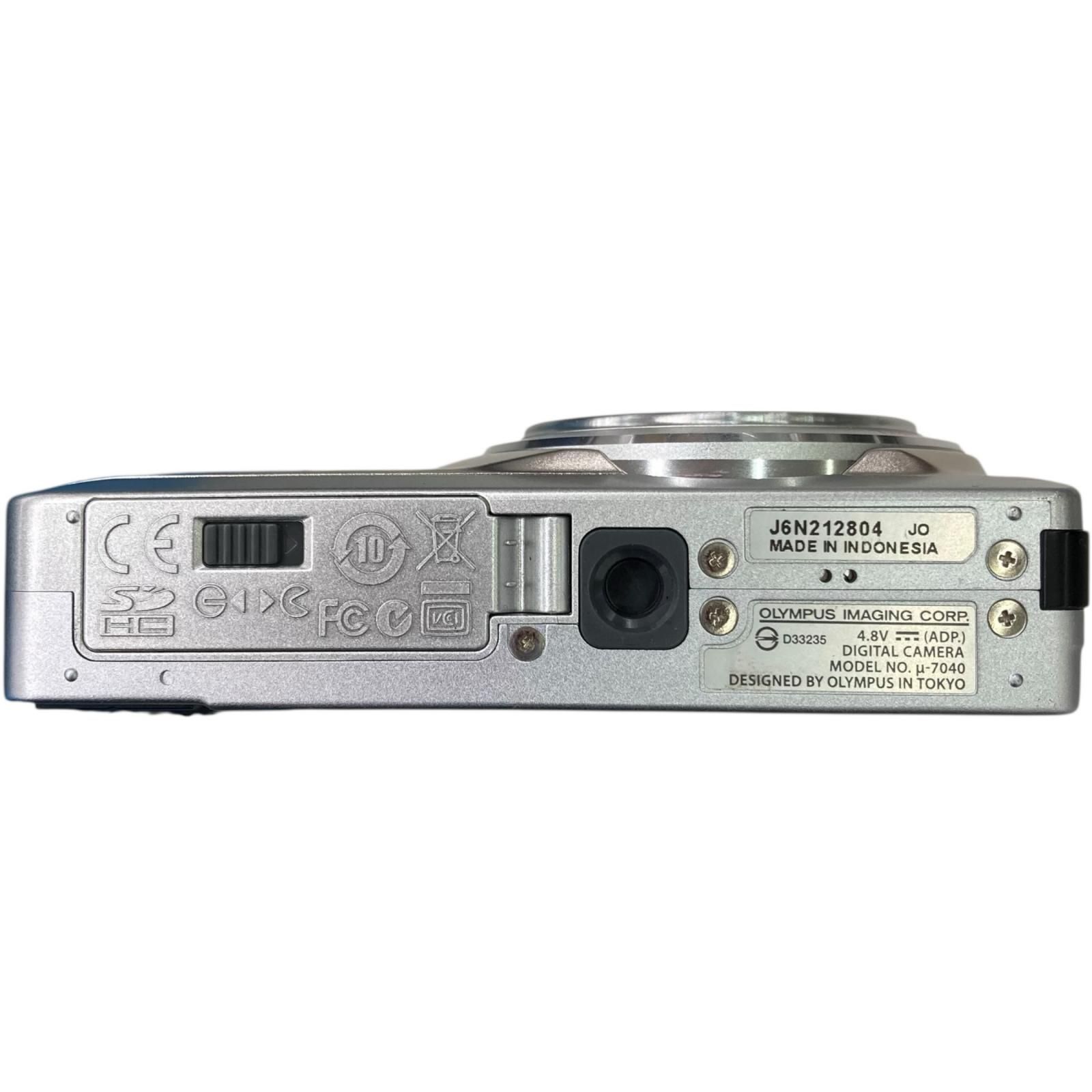 186001 通電確認のみ OLYMPUS オリンパス デジタルカメラ μ-7040