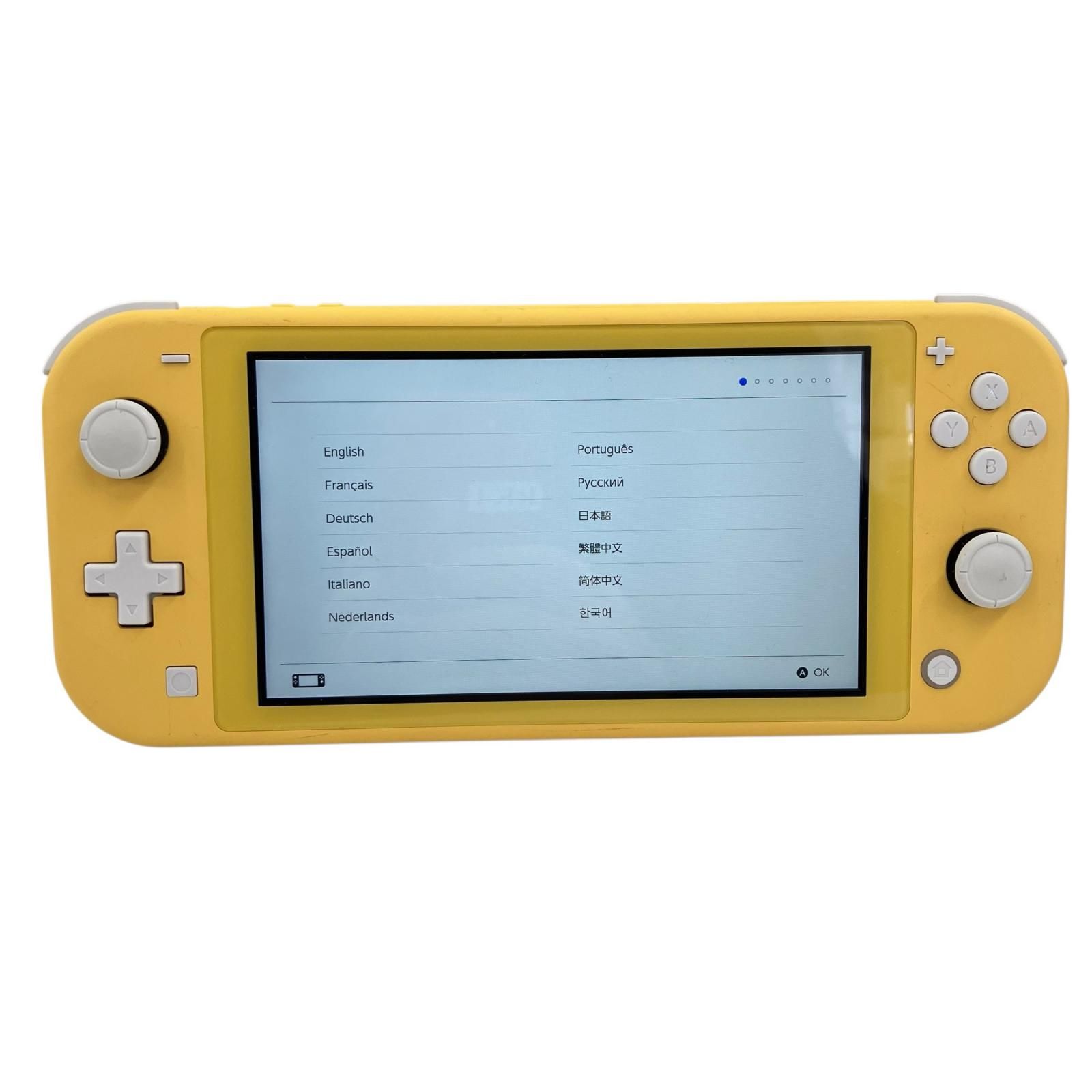  186000 Nintendo 任天堂 ニンテンドウ Switch Lite ニンテンドースイッチライト イエロー ケース付き 本体(Nintendo Switch Lite) Nintendo Switch