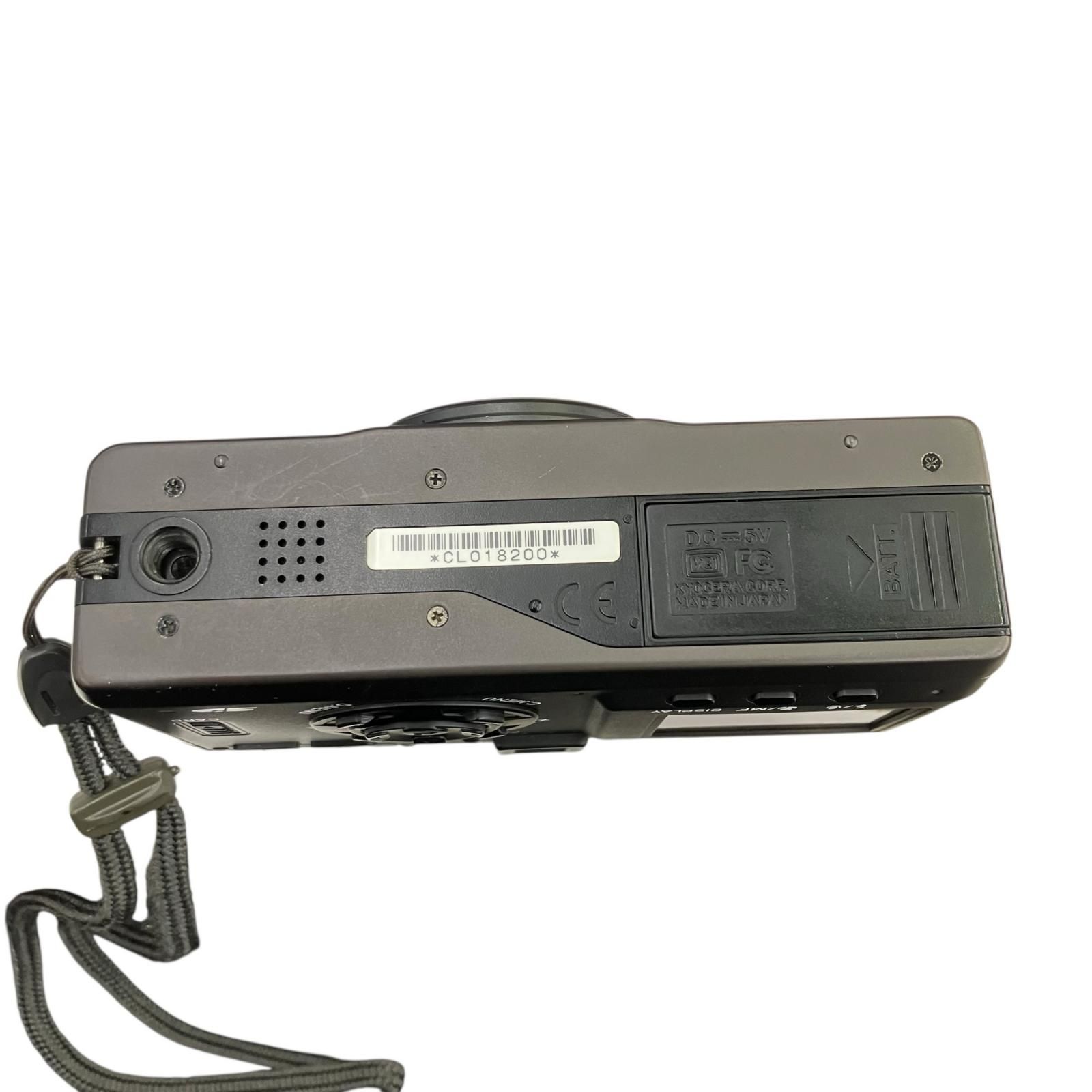 CONTAX TVS DIGITAL チタンブラック（美品・動作確認済） CONTAX（コンタックス） 【中古】 【並品】 TVS DIGITAL チタン