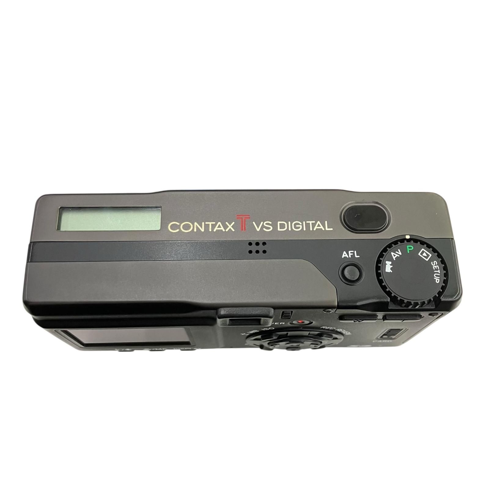 118010 動作未確認 CONTAX コンタックス コンパクトデジタルカメラ Tvs