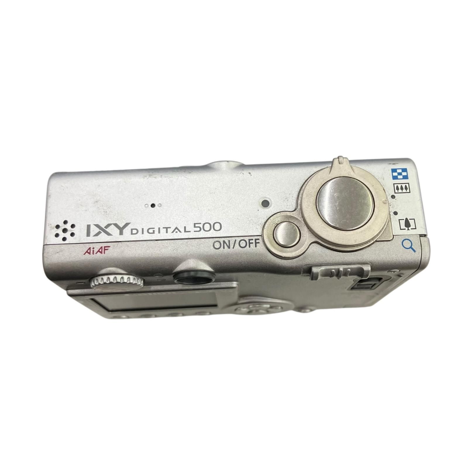 118010 動作未確認 canon キャノン デジタルカメラ IXY DIGITAL500