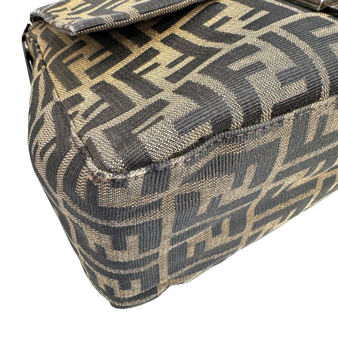 中古】FENDI フェンディ ズッカ マンマバケット ショルダーバッグ ワン
