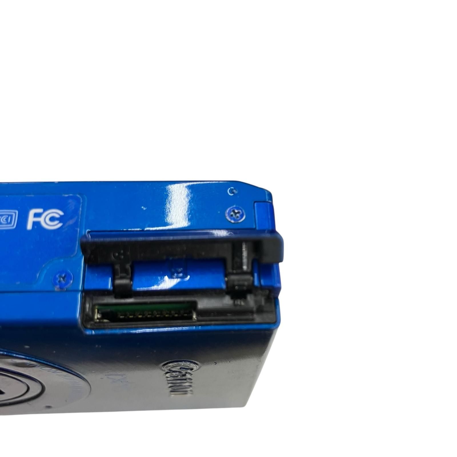 118011 動作未確認 canon キャノン デジタルカメラ IXY3 PC1736 ブルー