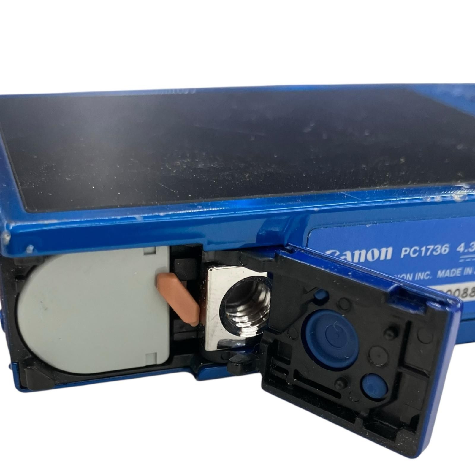 【動作未確認】Canon IXY3 PC1736 118011 動作未確認 canon キャノン デジタルカメラ IXY3 PC1736 ブルー