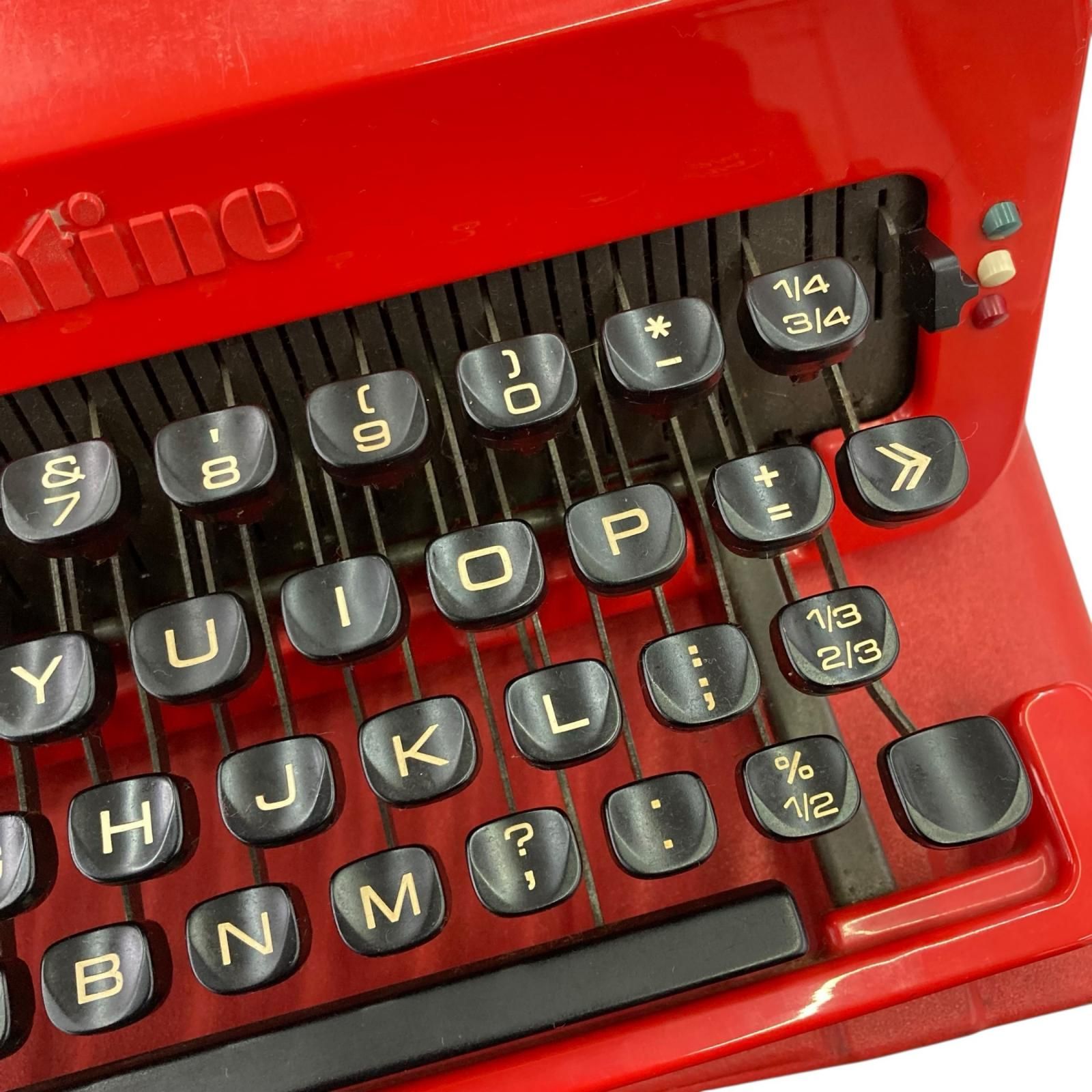 186000 現状品 Olivetti Valentine タイプライター - メルカリ