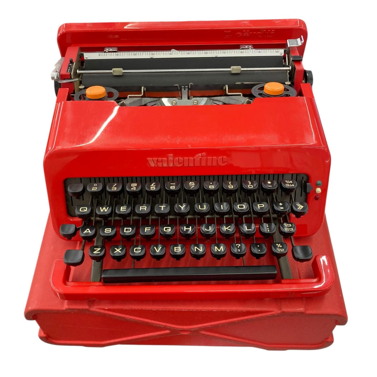 186000 現状品 Olivetti Valentine タイプライター - メルカリ