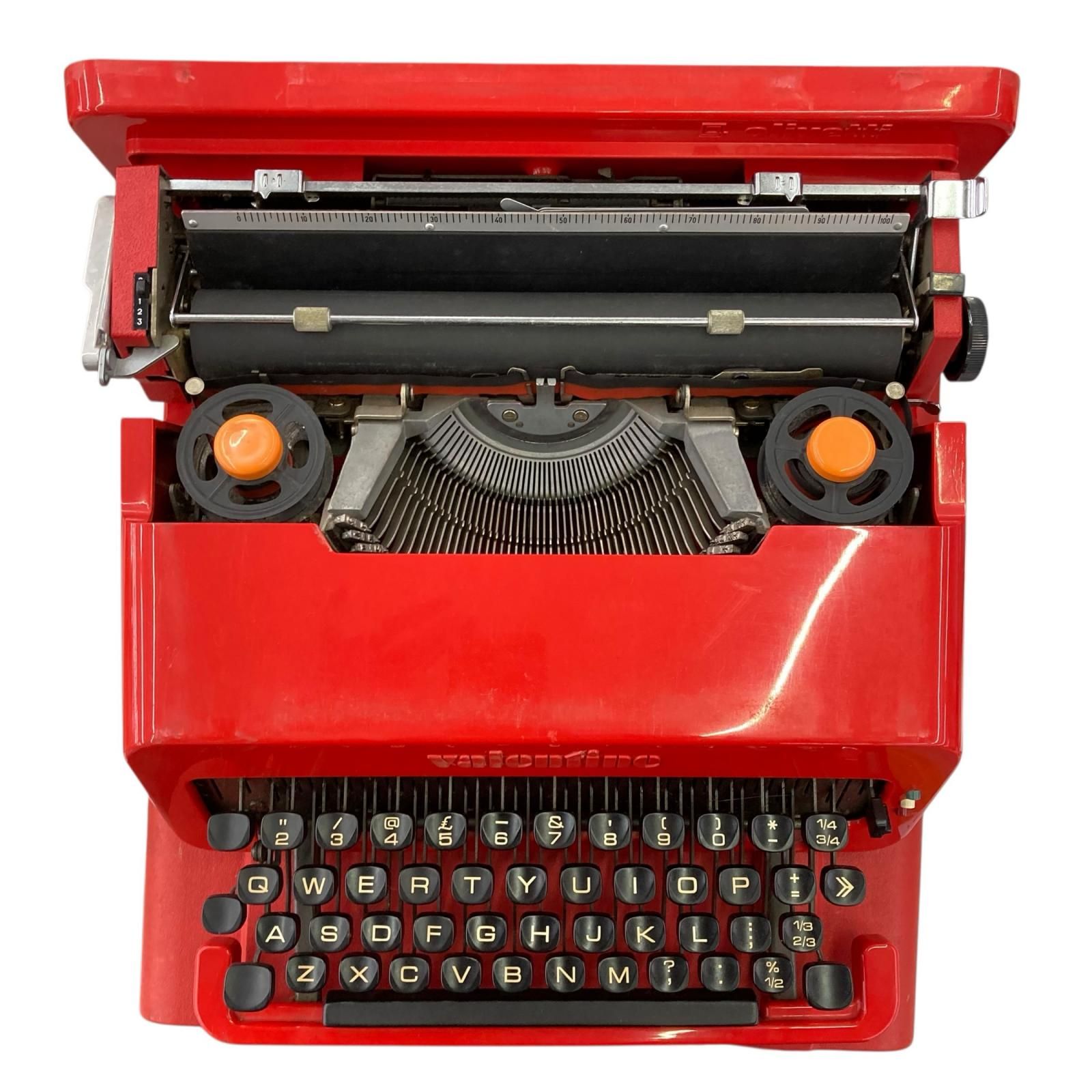 186000 現状品 Olivetti Valentine タイプライター - メルカリ