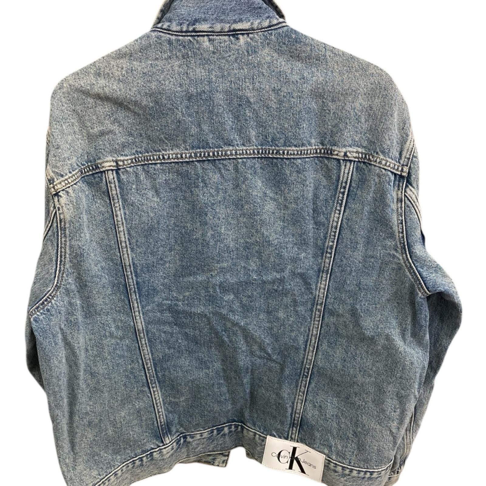 186001 現状品   Jeans カルバンクラインジーンズ デニムジャケット Regular denim 90S  M メンズ [251126HM060171] Calvin Klein（カルバン・クライン） デニムジャケット gジャン 90s