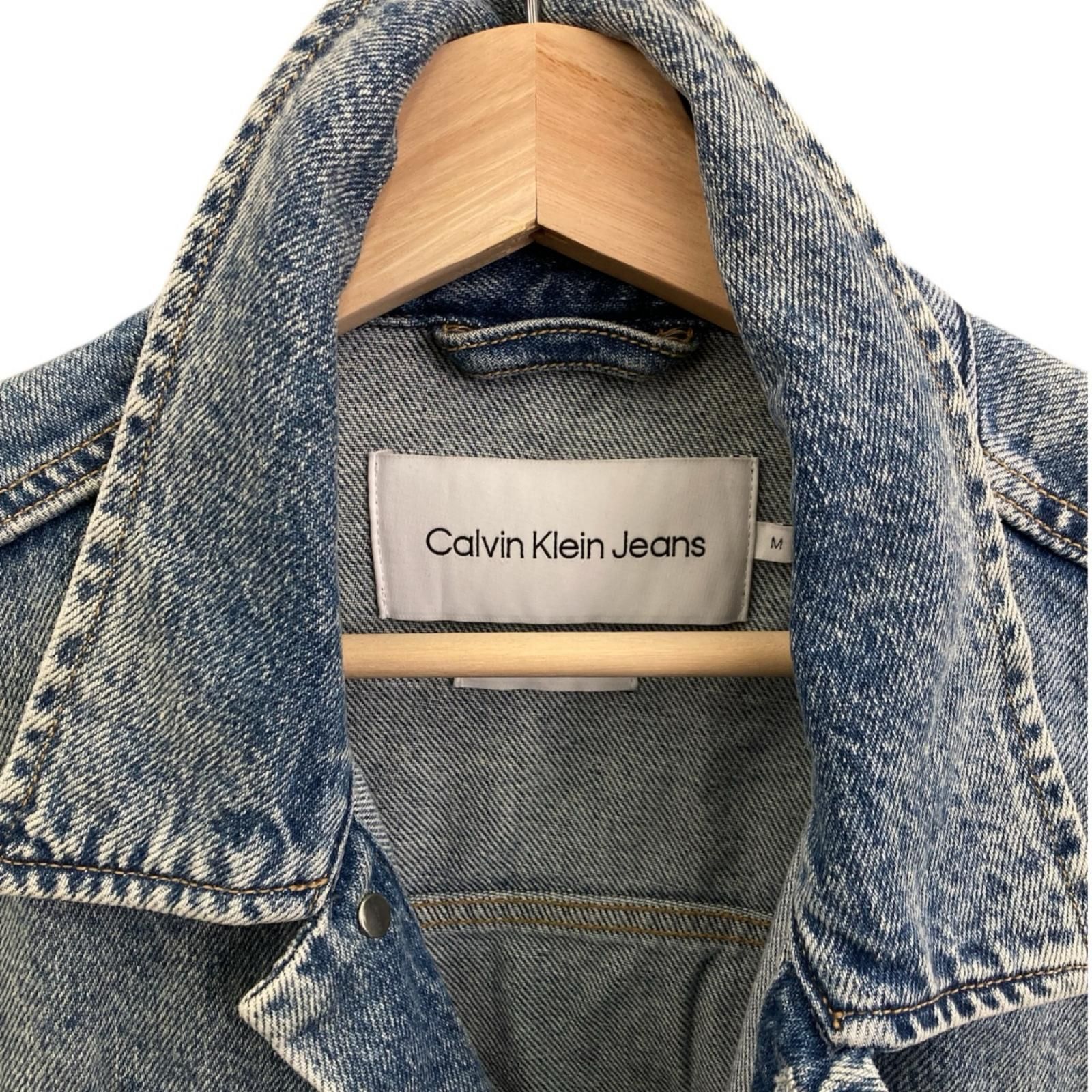 186001 現状品   Jeans カルバンクラインジーンズ デニムジャケット Regular denim 90S  M メンズ [251126HM060171] セール】Calvin Klein Jeans/ カルバンクライン ジーンズ Cotton