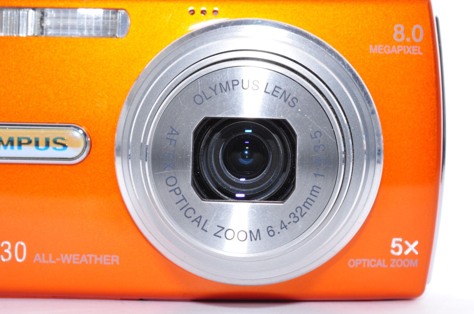 OLYMPUS μ830 DIGITAL Camera オレンジ デジカメ デジタルカメラ