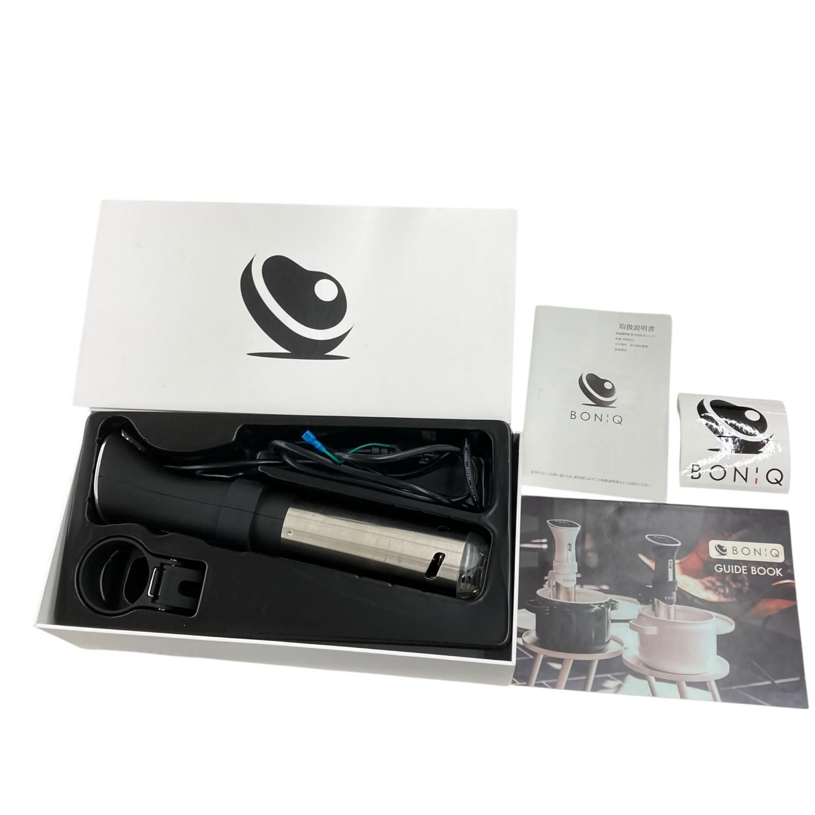 186000 通電確認のみ BONIQ ボニーク 低温調理器 BNQ-01 ブラック