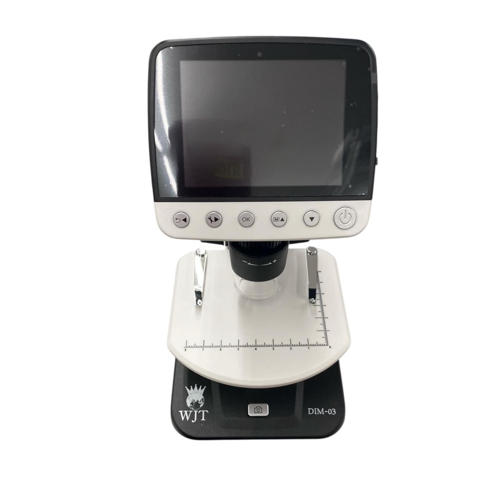 186000 動作確認済み LCDデジタルマイクロスコープ ブラック DIM-03