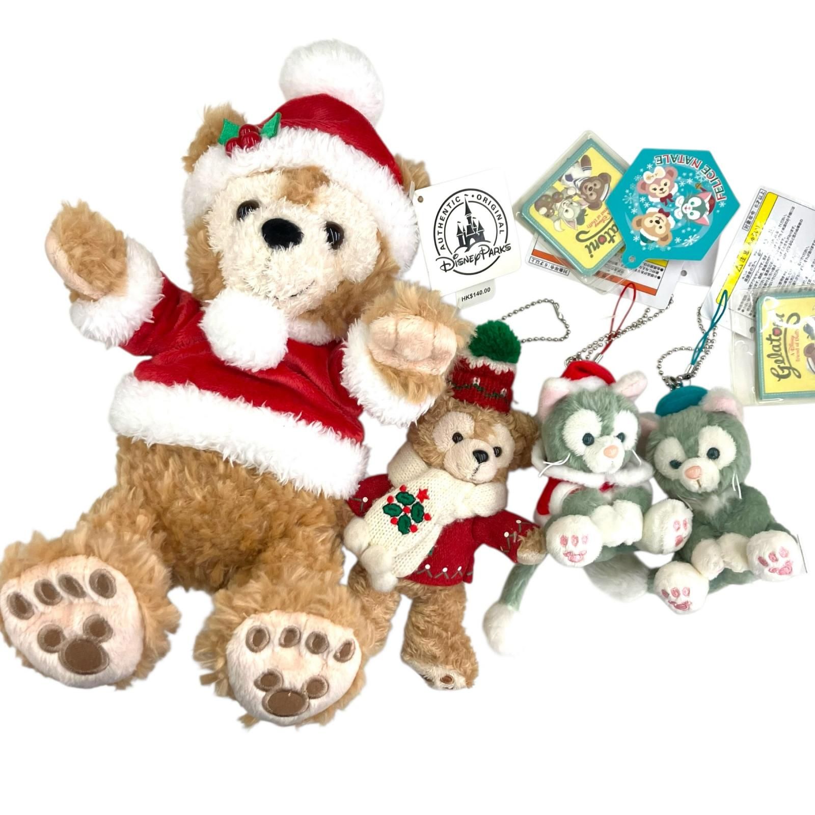 186001 Disney ディズニー クリスマス♪ ダッフィー&ジェラトーニ