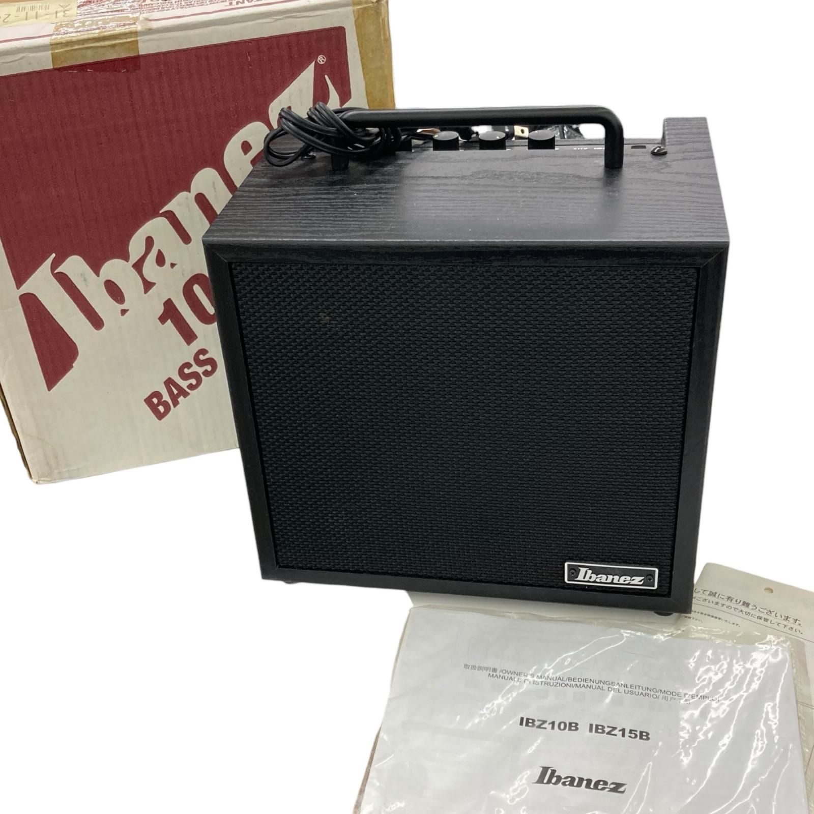 186000 通電確認のみ Ibanez アイバニーズ ベースアンプ IBZ10B-J