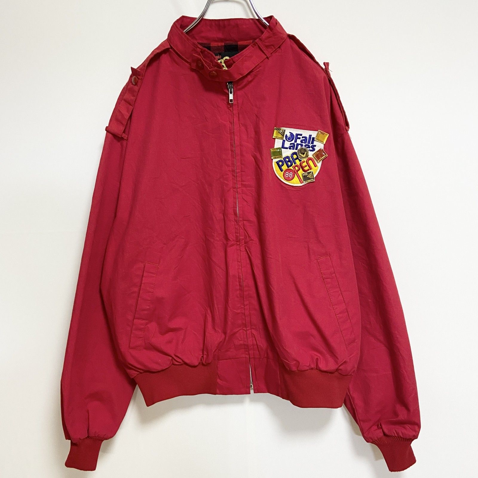 古着 used 70s USA製 King Louie 長袖スイングトップ ナイロン 