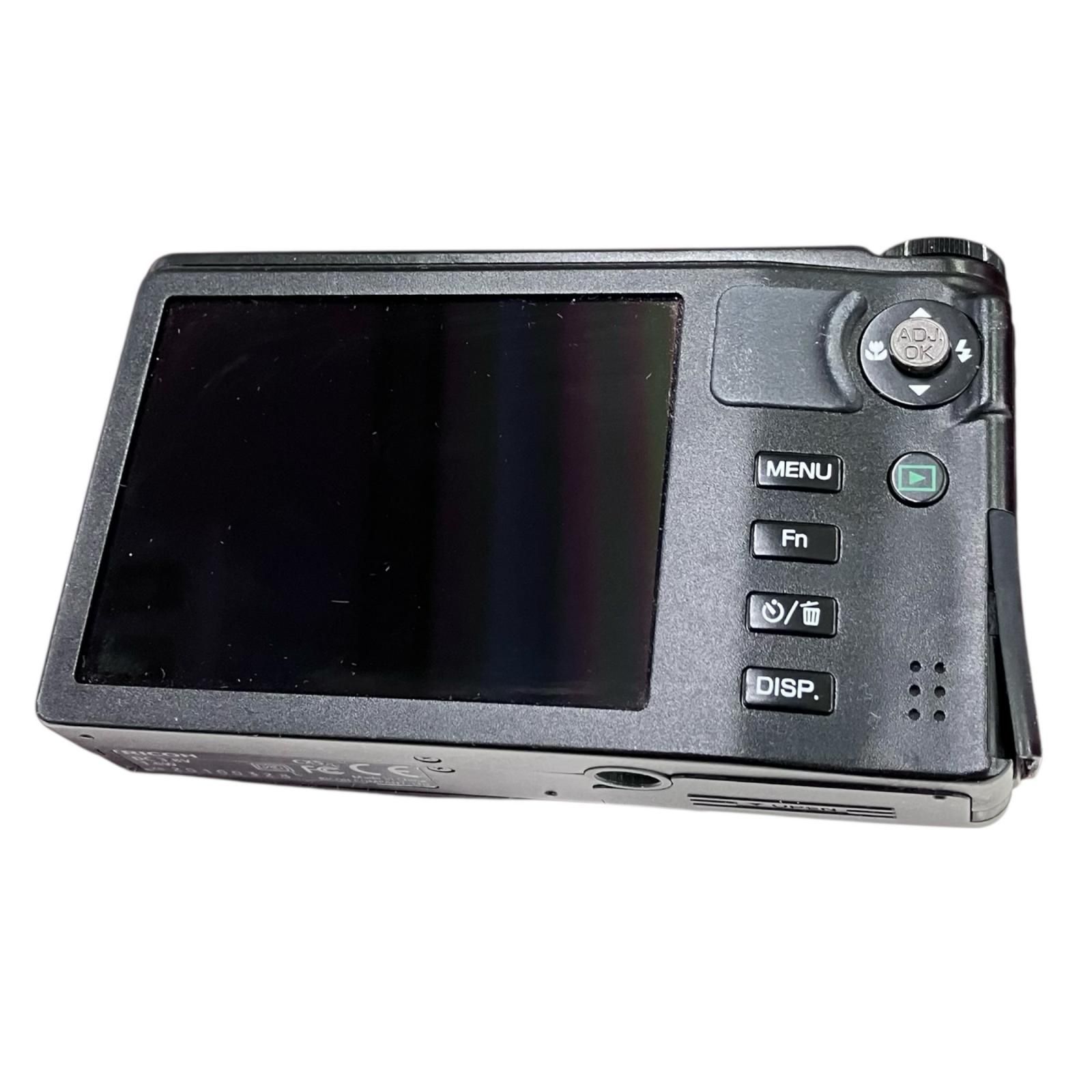 186001 動作未確認 RICOH リコー デジタルカメラ CX5 ブラック - メルカリ