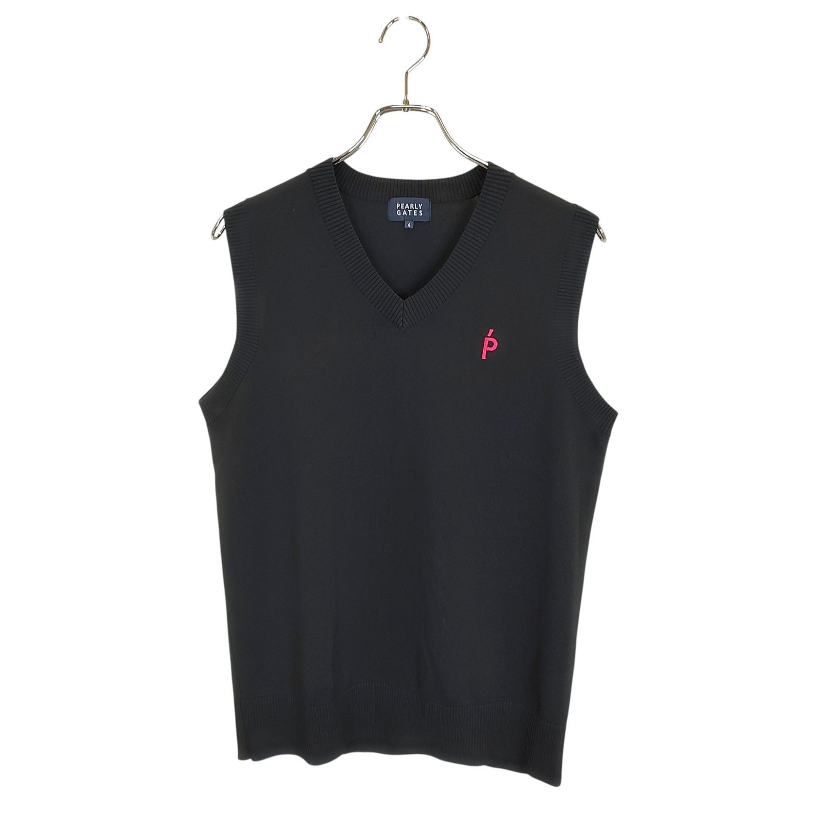 PEARLY GATES パーリーゲイツ ゴルフ 23AW P-89 バック ロゴ ニット