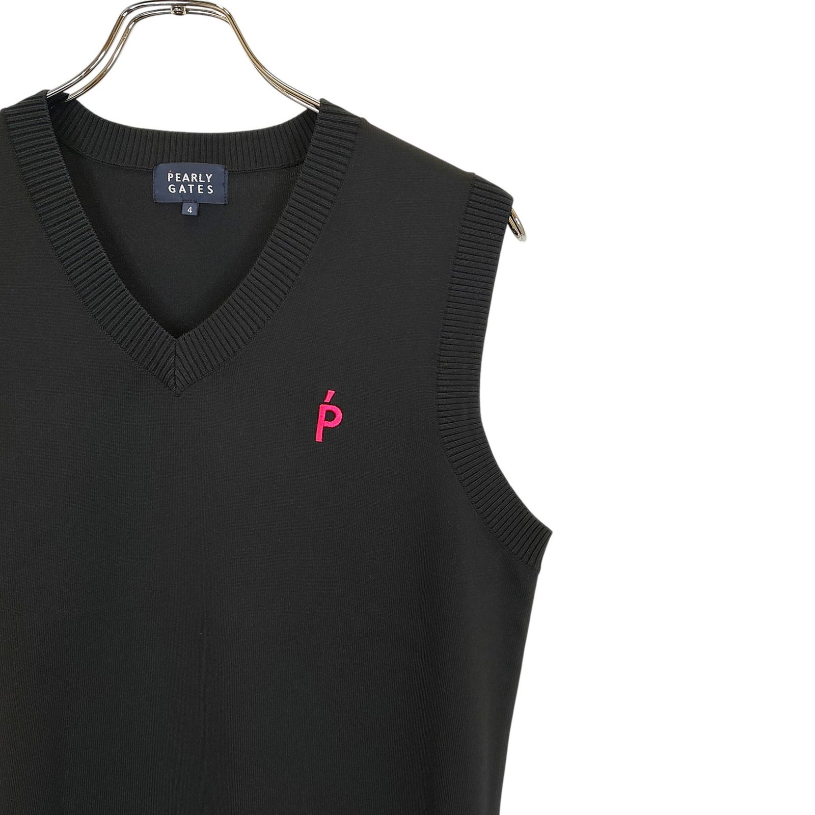 PEARLY GATES パーリーゲイツ ゴルフ 23AW P-89 バック ロゴ ニット