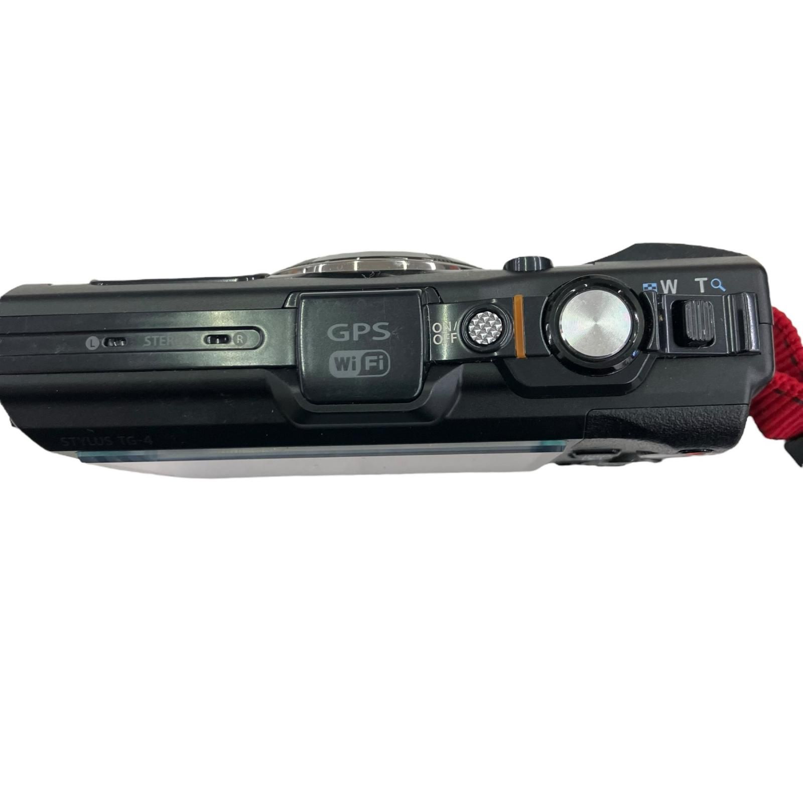 186000 ジャンク品 OLYMPUS オリンパス デジカメ Tough TG-4 BLACK