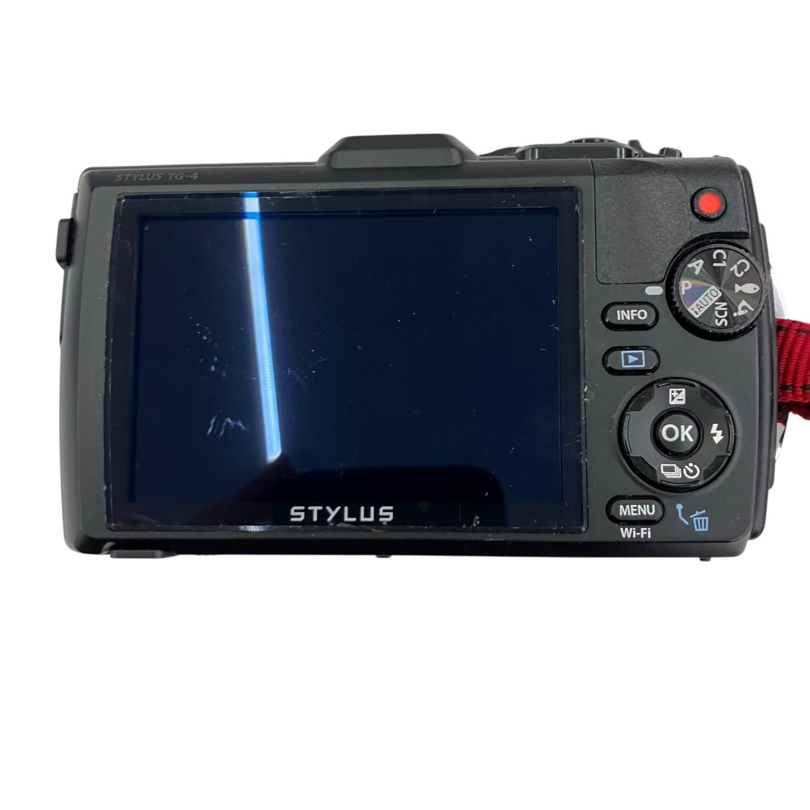 186000 ジャンク品 OLYMPUS オリンパス デジカメ Tough TG-4 BLACK