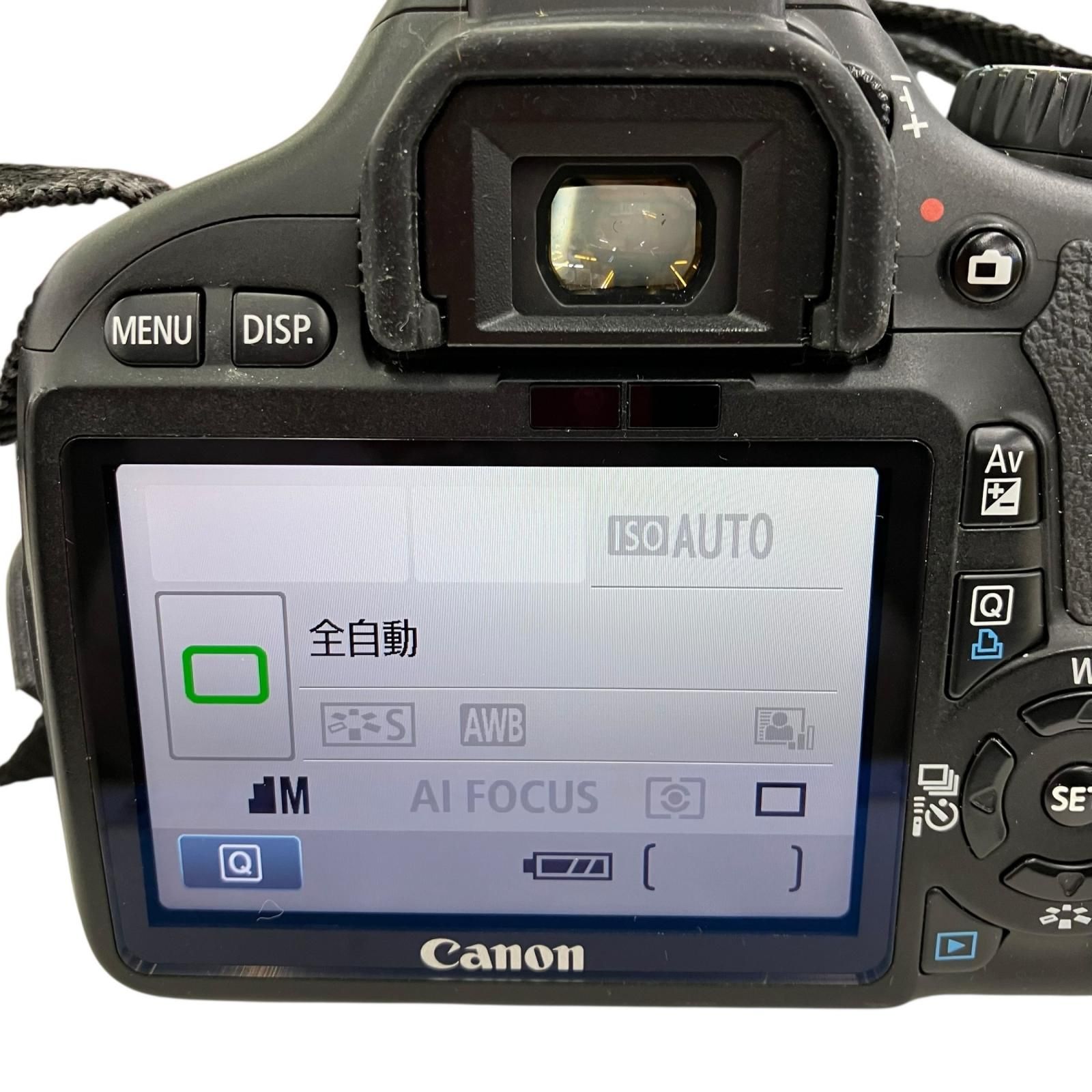 186000 通電確認のみ canon キャノン EOS Kiss x4 レンズキット