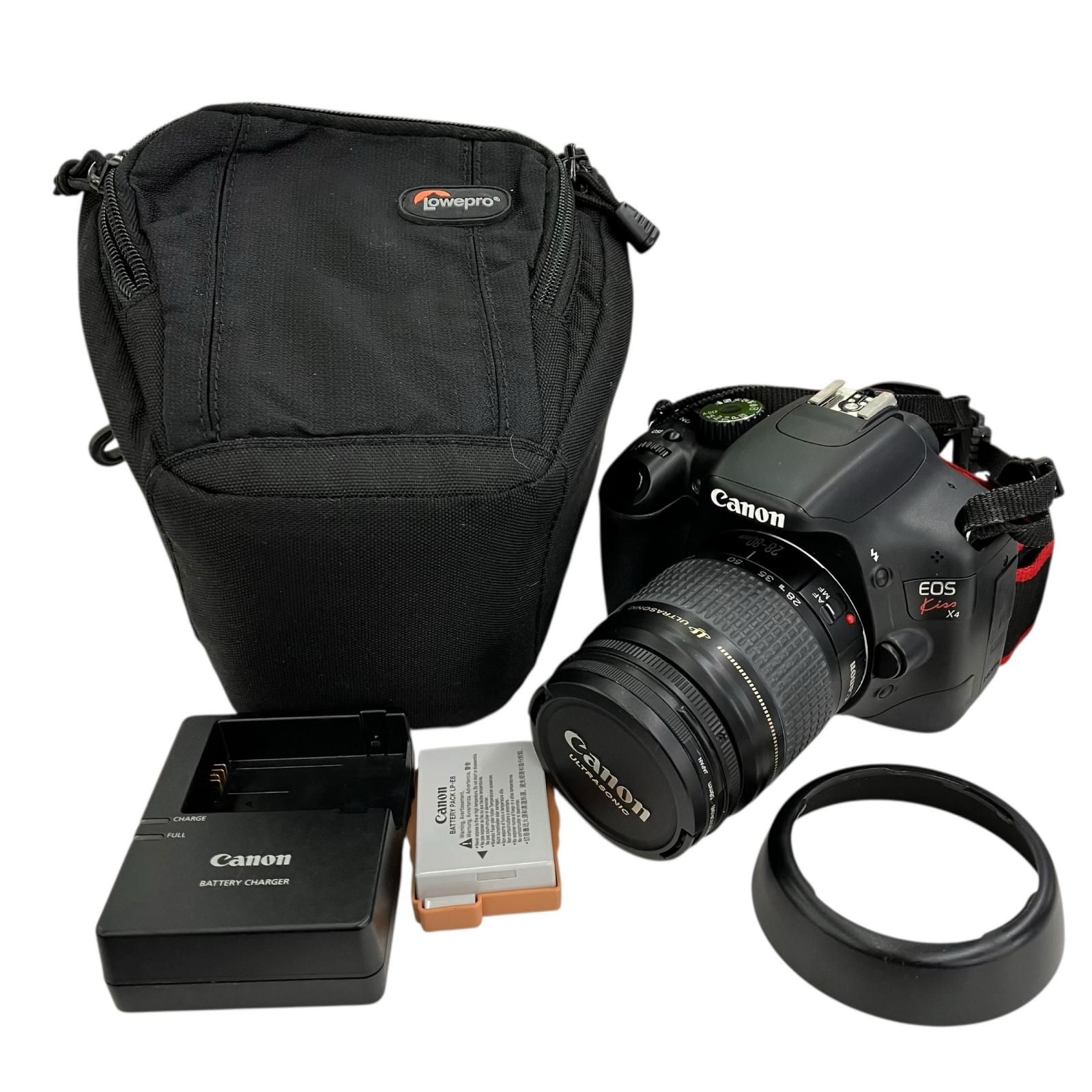 186000 通電確認のみ canon キャノン EOS Kiss x4 レンズキット