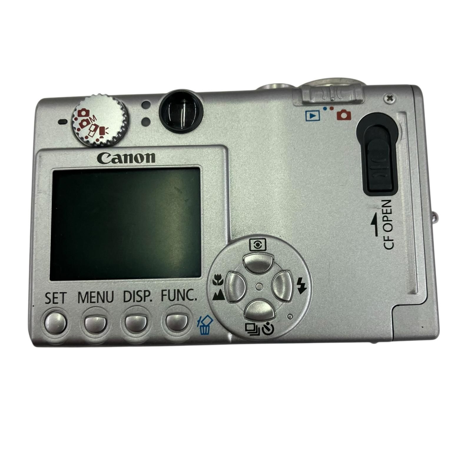 186001 訳アリ品 canon キャノン IXY Digital 400 PC1038 シルバー