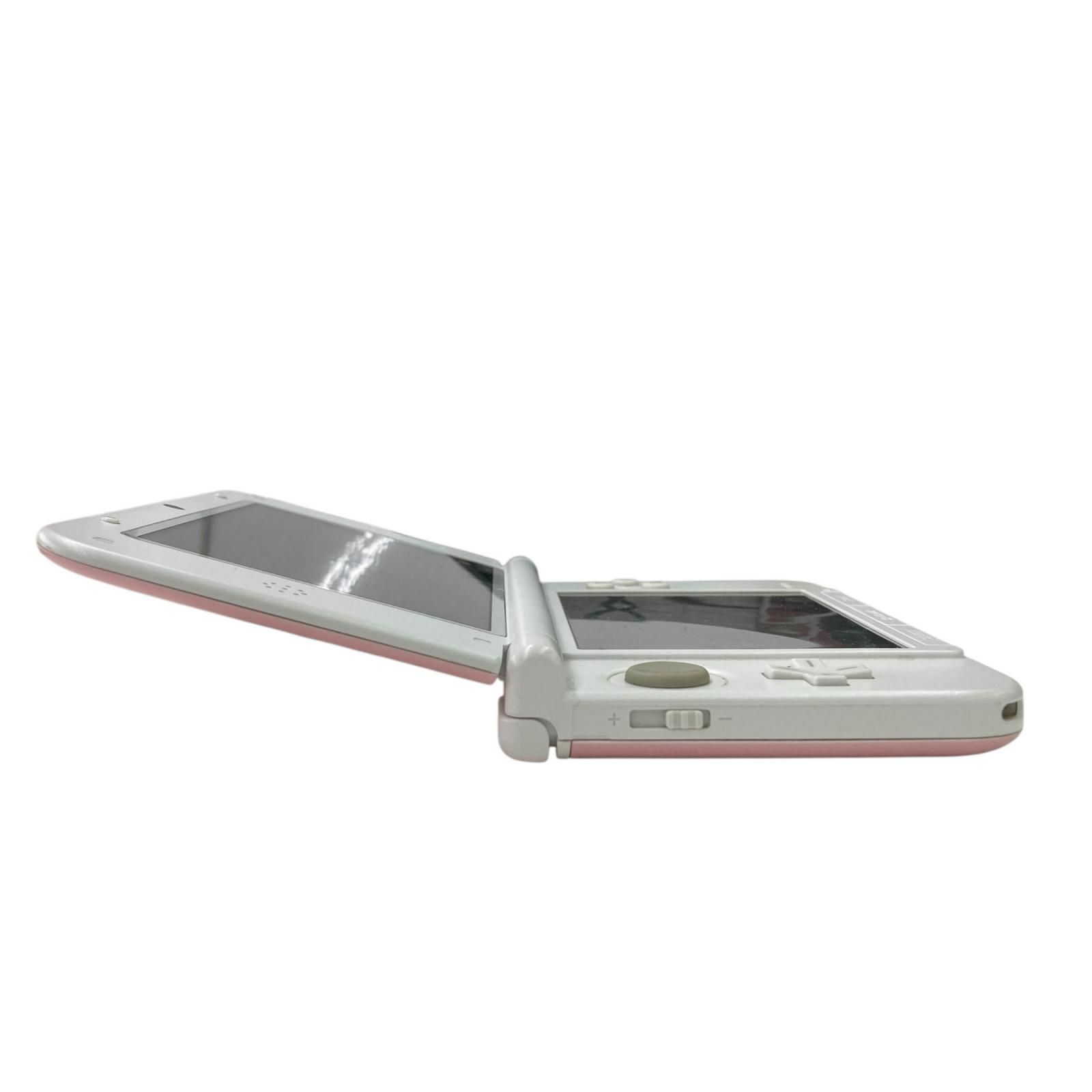  186000 Nintendo 任天堂 ニンテンドウ 3 DS LL SPR 001 ピンク ホワイト 初期化済み き 説明書付き 本体(3DS) ニンテンドー3DS/2DS