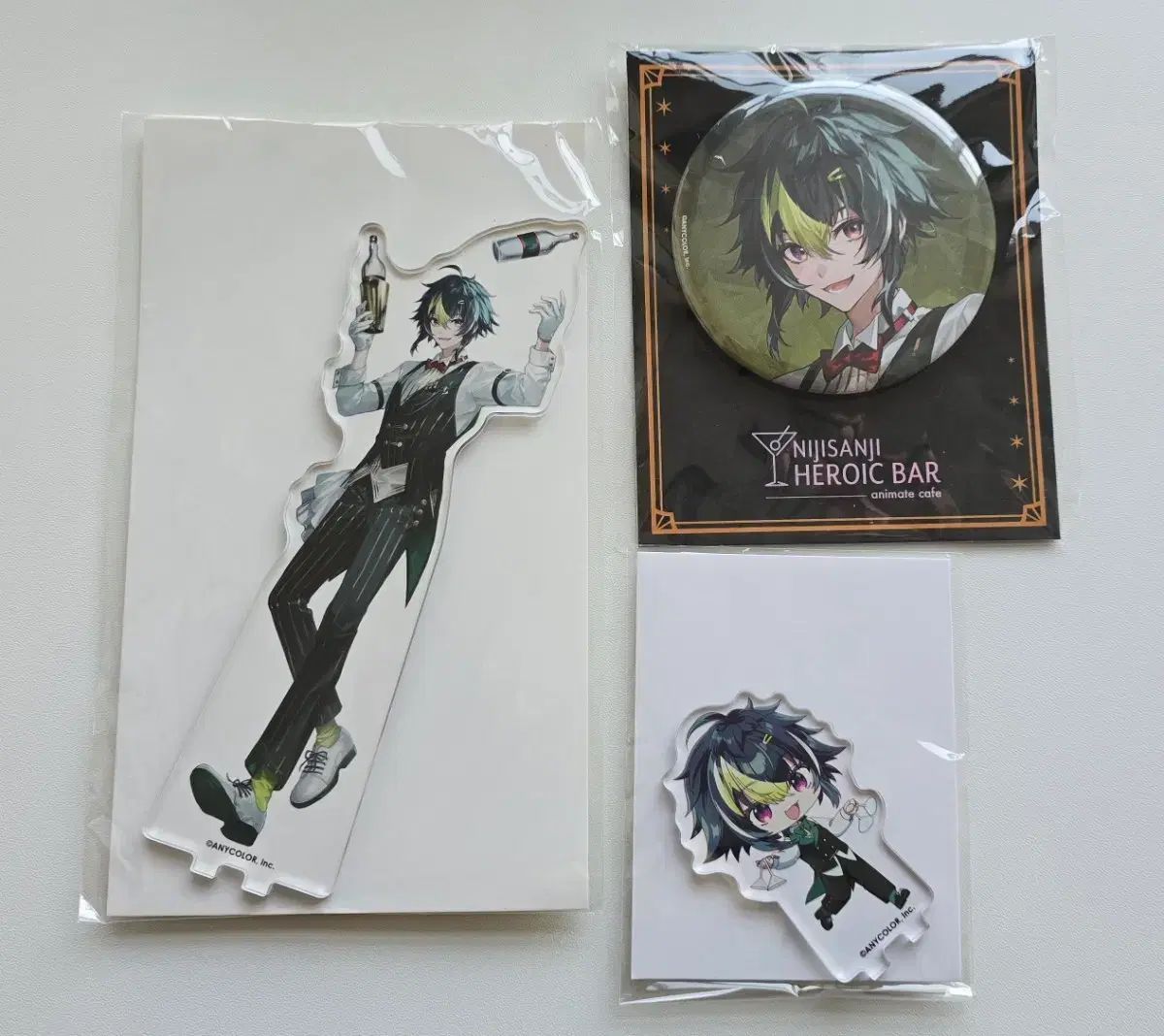 にじさんじ イナミ ライ ヒーロー コラボカフェ グッズ セット