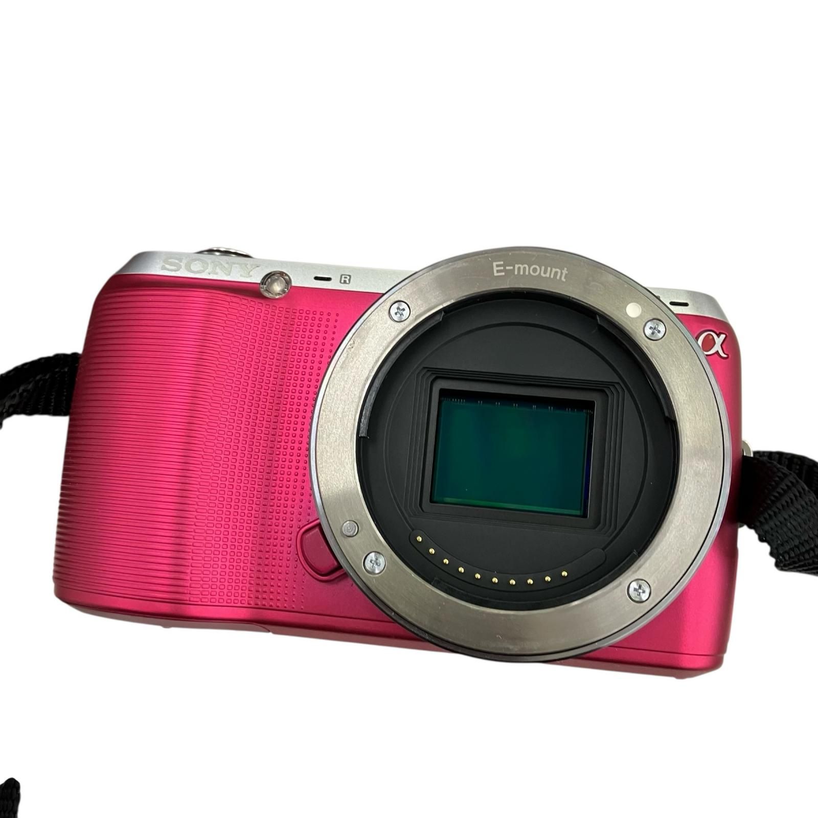 Sony デジタルカメラ ピンク NEX-C3 ソニー α ソニー、ミラーレス一眼