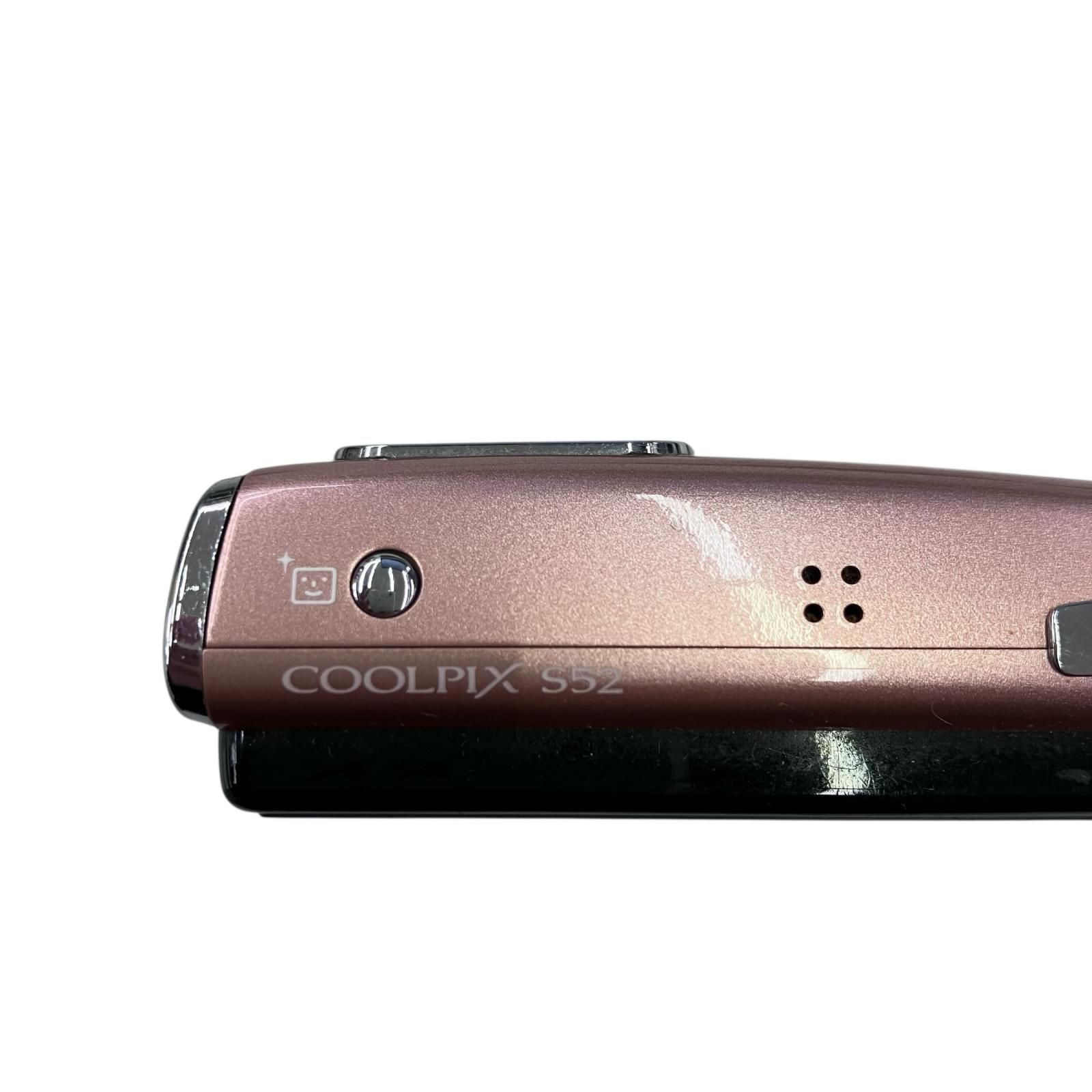 186001 ジャンク品 Nikon ニコン デジタルカメラ コーラルピンク