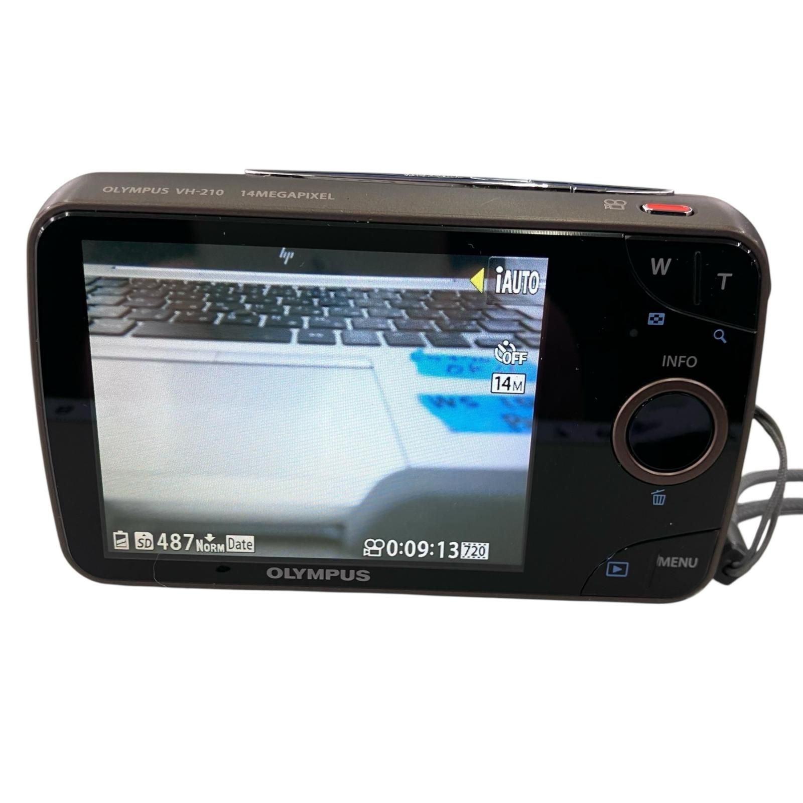 186001 動作確認済み OLYMPUS オリンパス デジタルカメラ VH-210