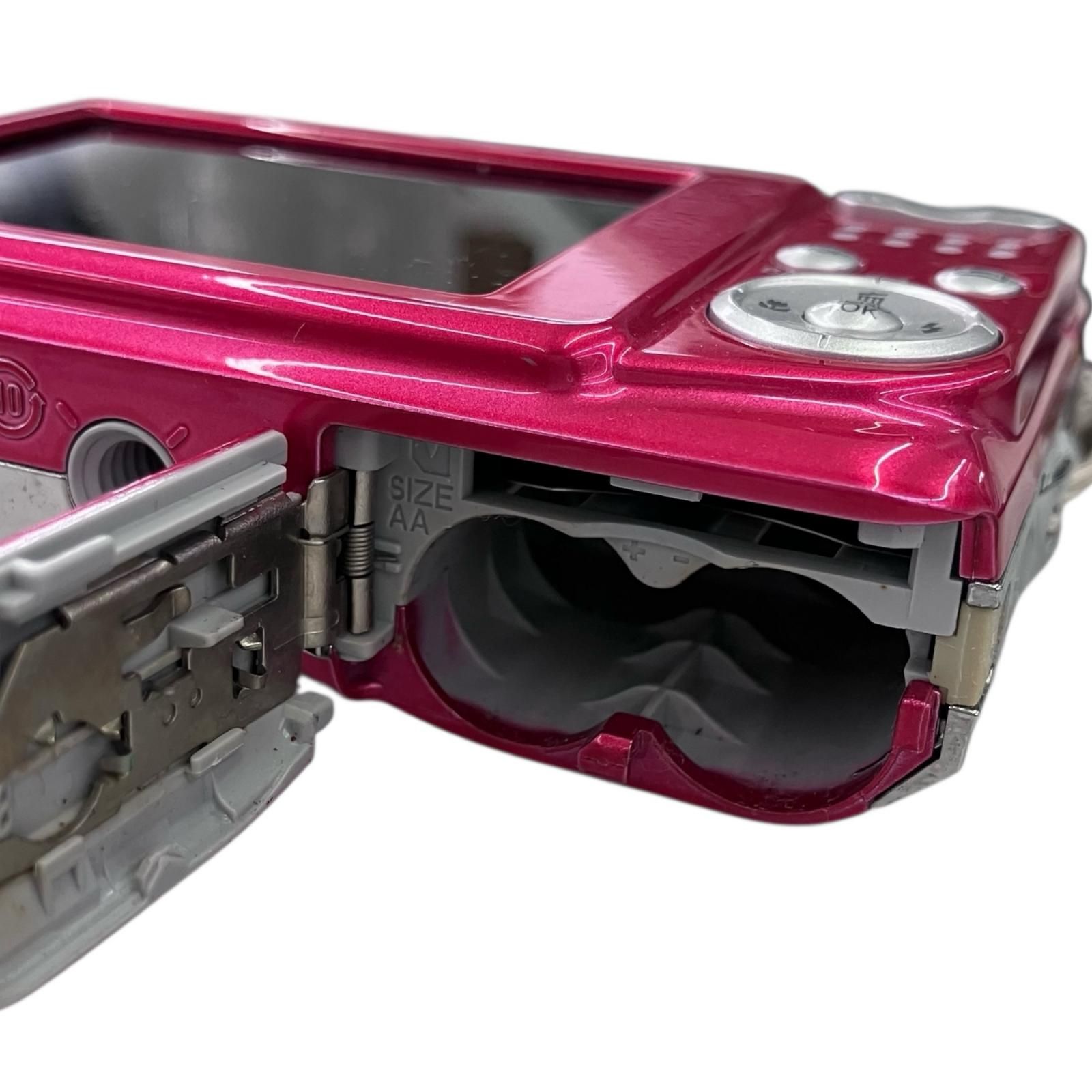 186001 動作未確認 FUJIFILM フジフィルム デジタルカメラ ピンク