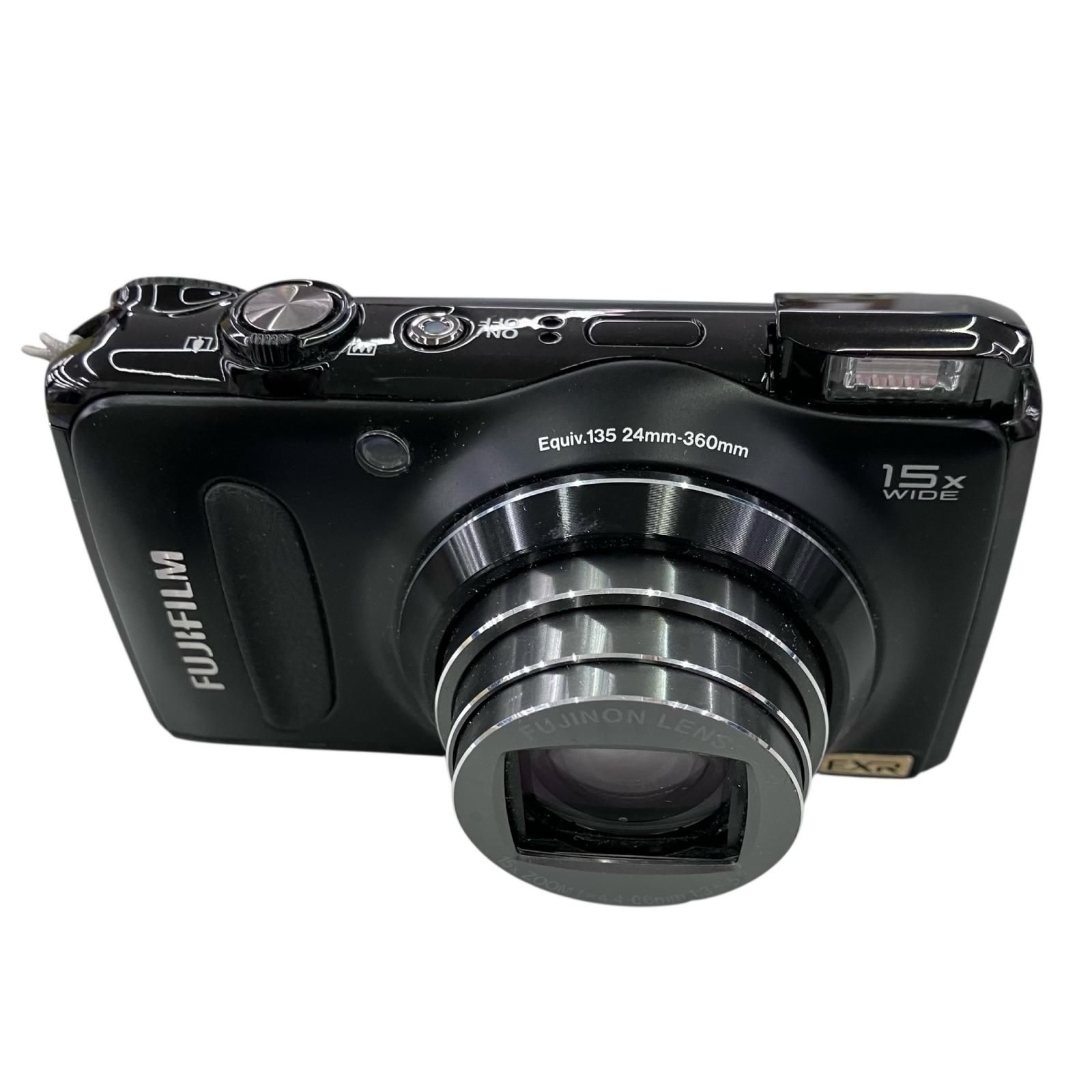 186001 ジャンク品 FUJIFILM フジフィルム デジタルカメラ ブラック